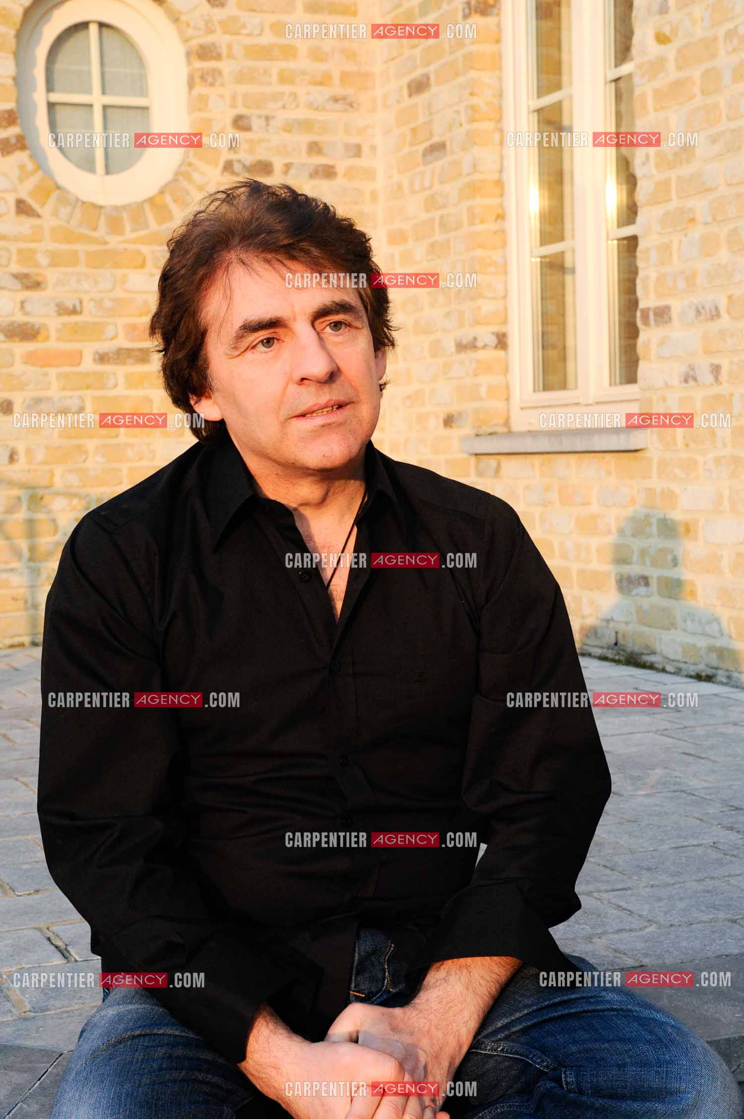 Le chanteur Claude Barzotti chez lui en Belgique en 2011.         ( Exclusif )