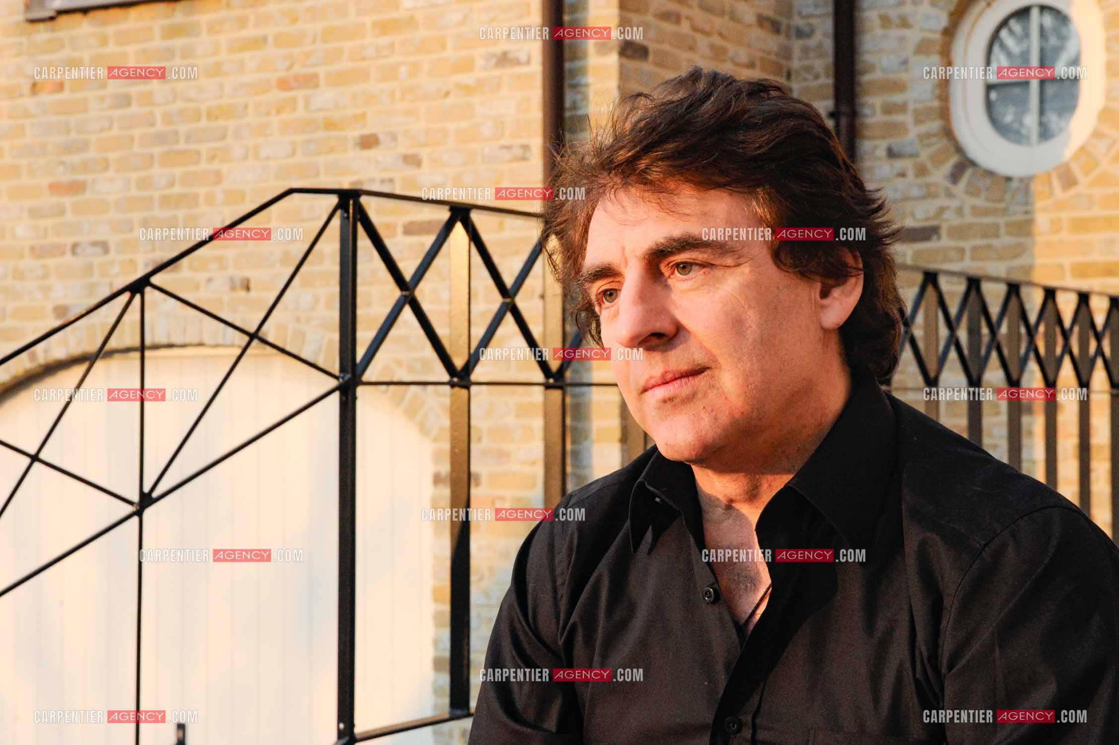 Le chanteur Claude Barzotti chez lui en Belgique en 2011.         ( Exclusif )