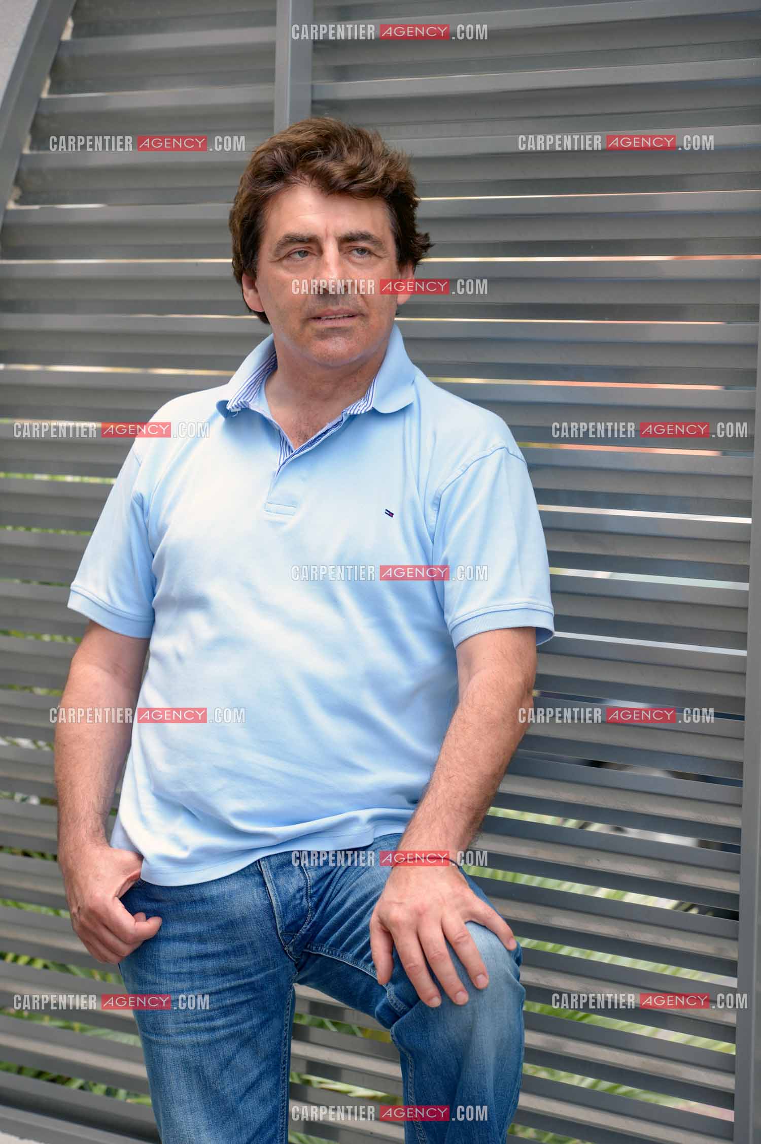 Le chanteur Claude Barzotti lors de ses vacances a Agde en 2013.         ( Exclusif )