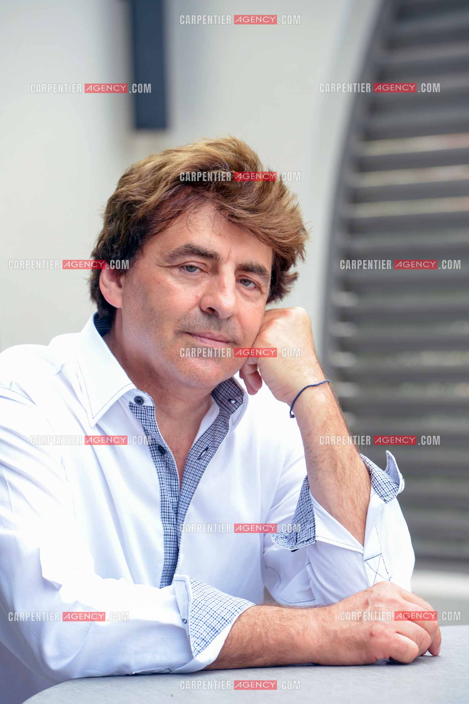 Le chanteur Claude Barzotti lors de ses vacances a Agde en 2013.         ( Exclusif )