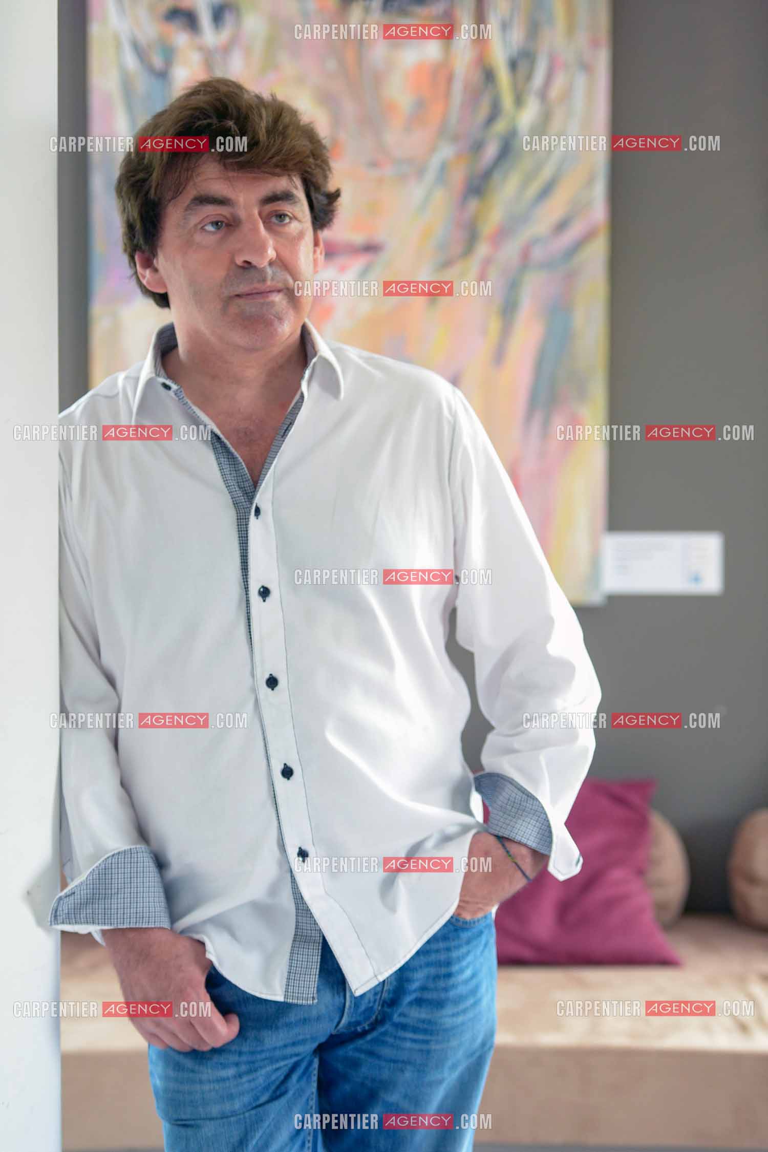 Le chanteur Claude Barzotti lors de ses vacances a Agde en 2013.         ( Exclusif )