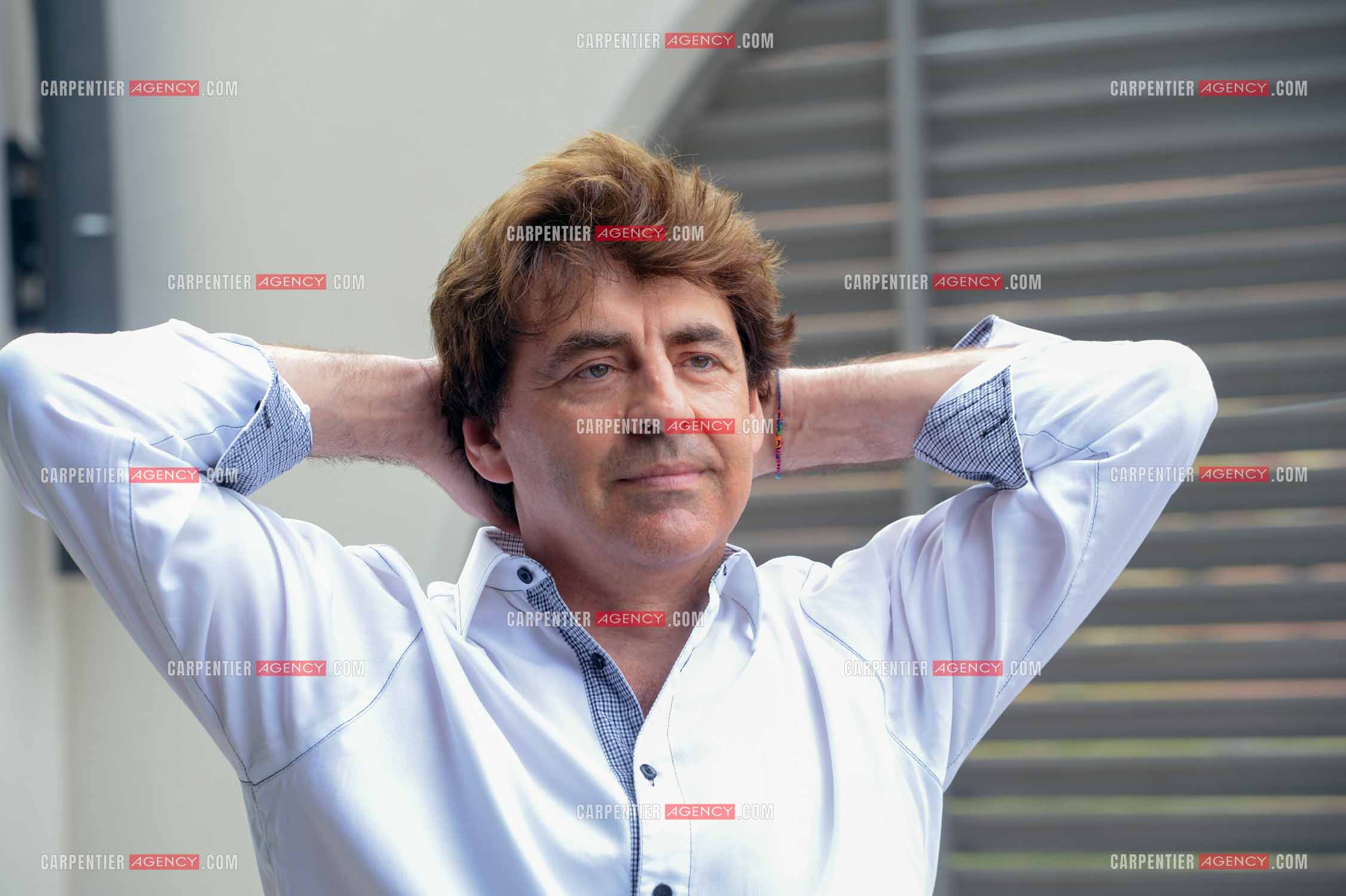 Le chanteur Claude Barzotti lors de ses vacances a Agde en 2013.         ( Exclusif )