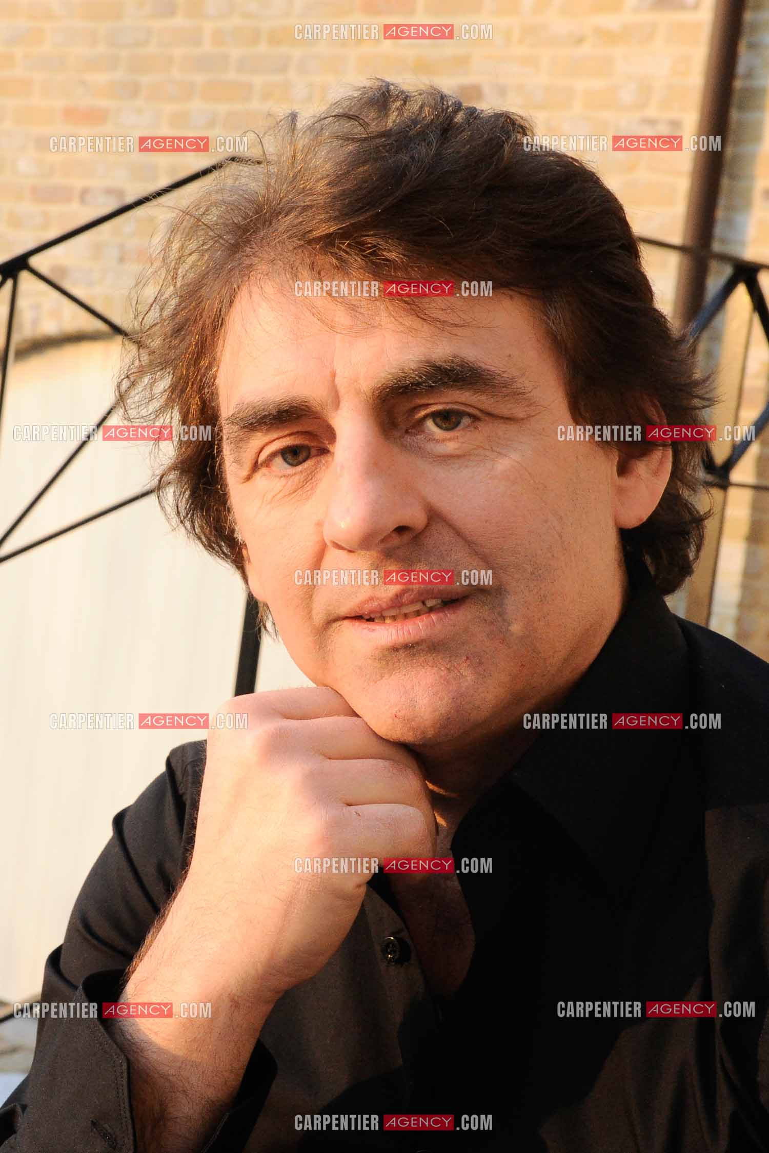 Le chanteur Claude Barzotti chez lui en Belgique en 2011.         ( Exclusif )