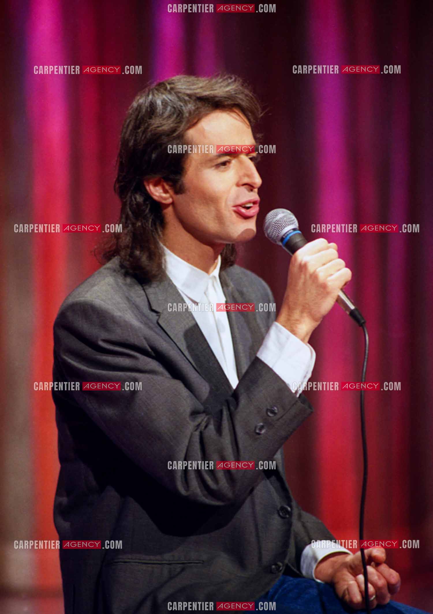 Émission “Champs Élysées“ avec comme invité Jean-Jacques Goldman le 06 Déc 1986.