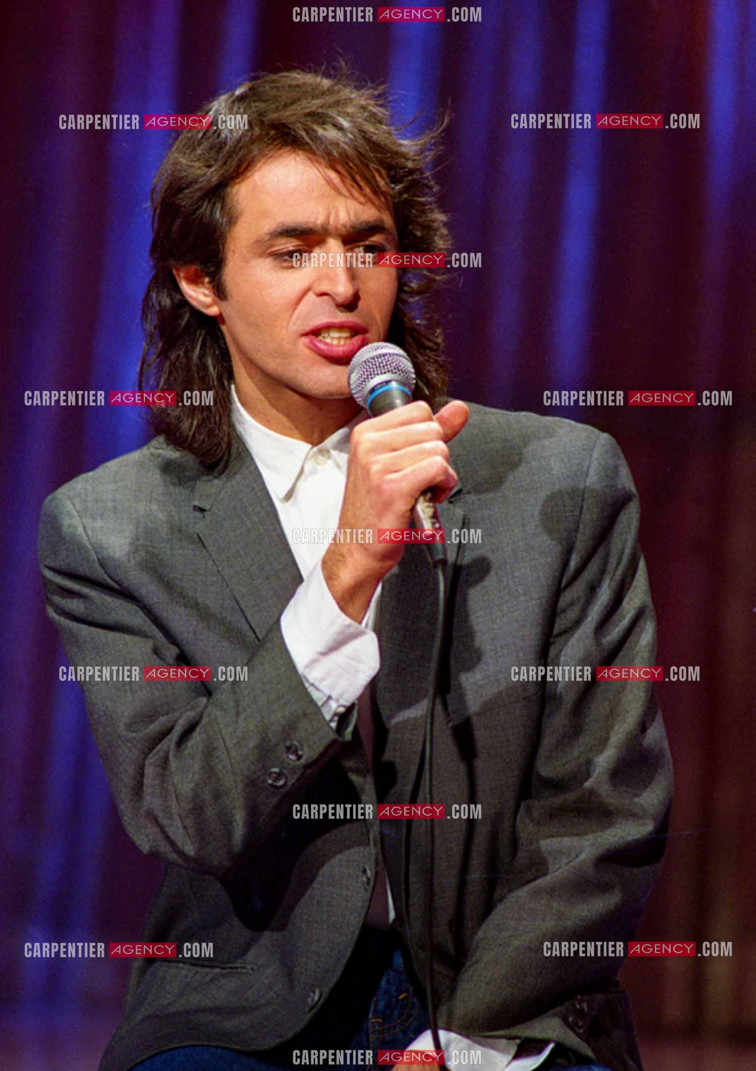 Émission “Champs Élysées“ avec comme invité Jean-Jacques Goldman le 06 Déc 1986.