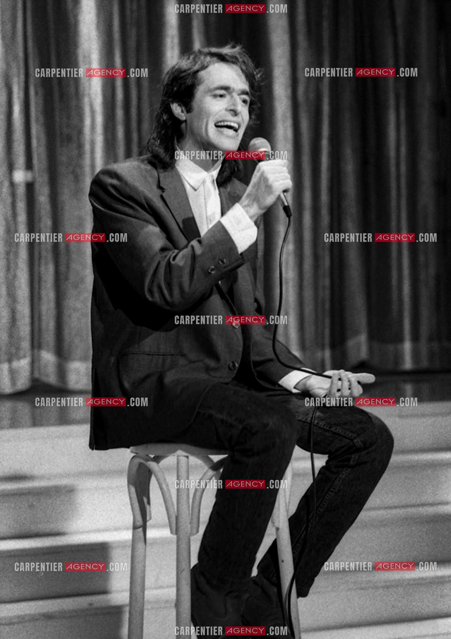 Émission “Champs Élysées“ avec comme invité Jean-Jacques Goldman le 06 Déc 1986.