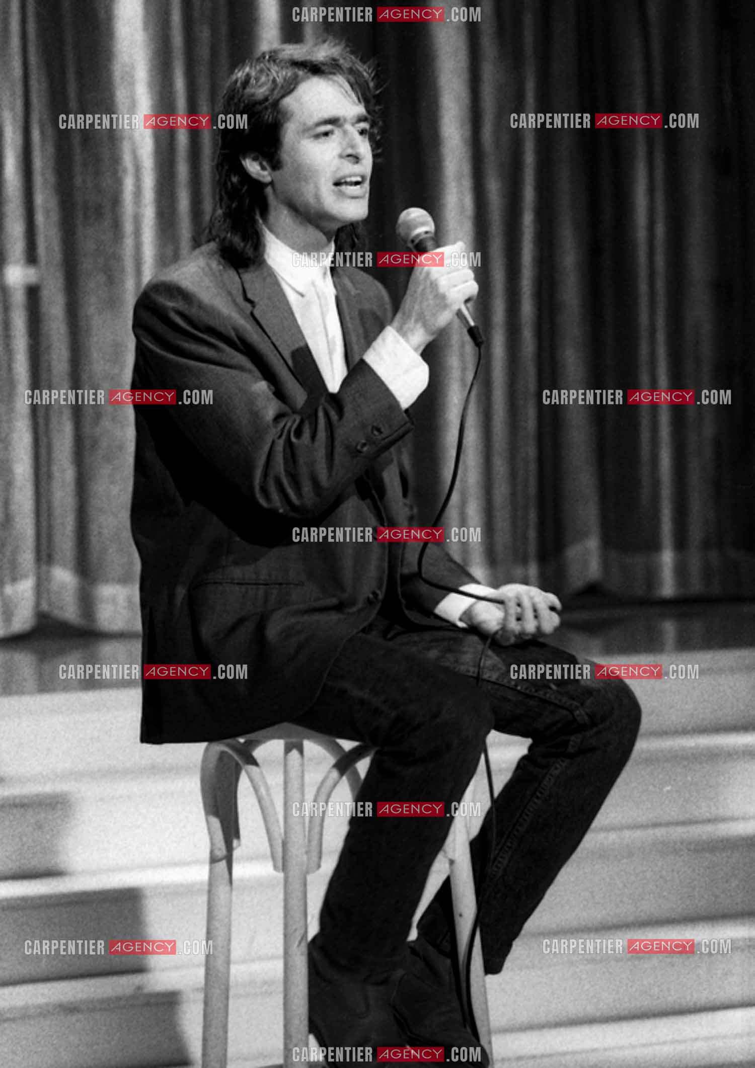 Émission “Champs Élysées“ avec comme invité Jean-Jacques Goldman le 06 Déc 1986.