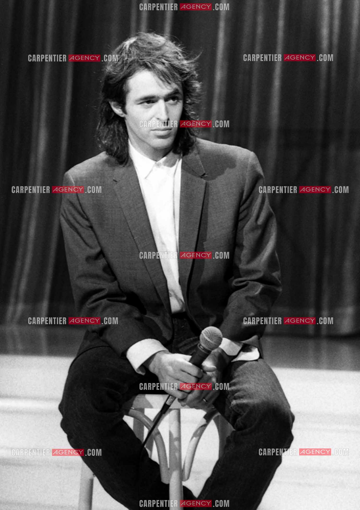 Émission “Champs Élysées“ avec comme invité Jean-Jacques Goldman le 06 Déc 1986.