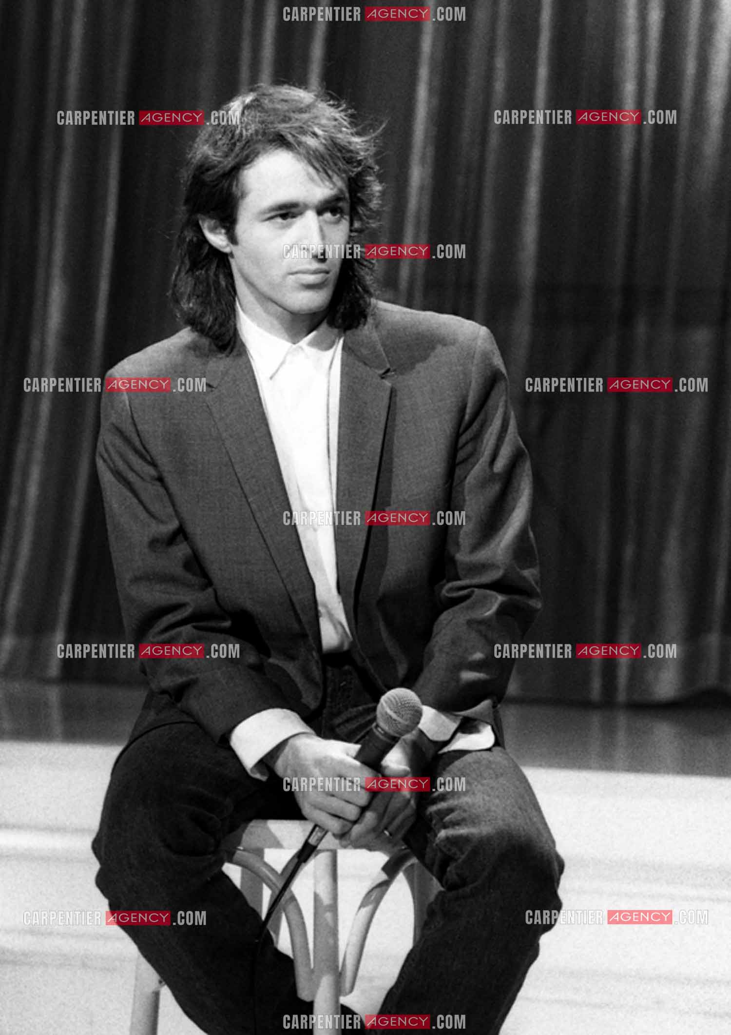 Émission “Champs Élysées“ avec comme invité Jean-Jacques Goldman le 06 Déc 1986.