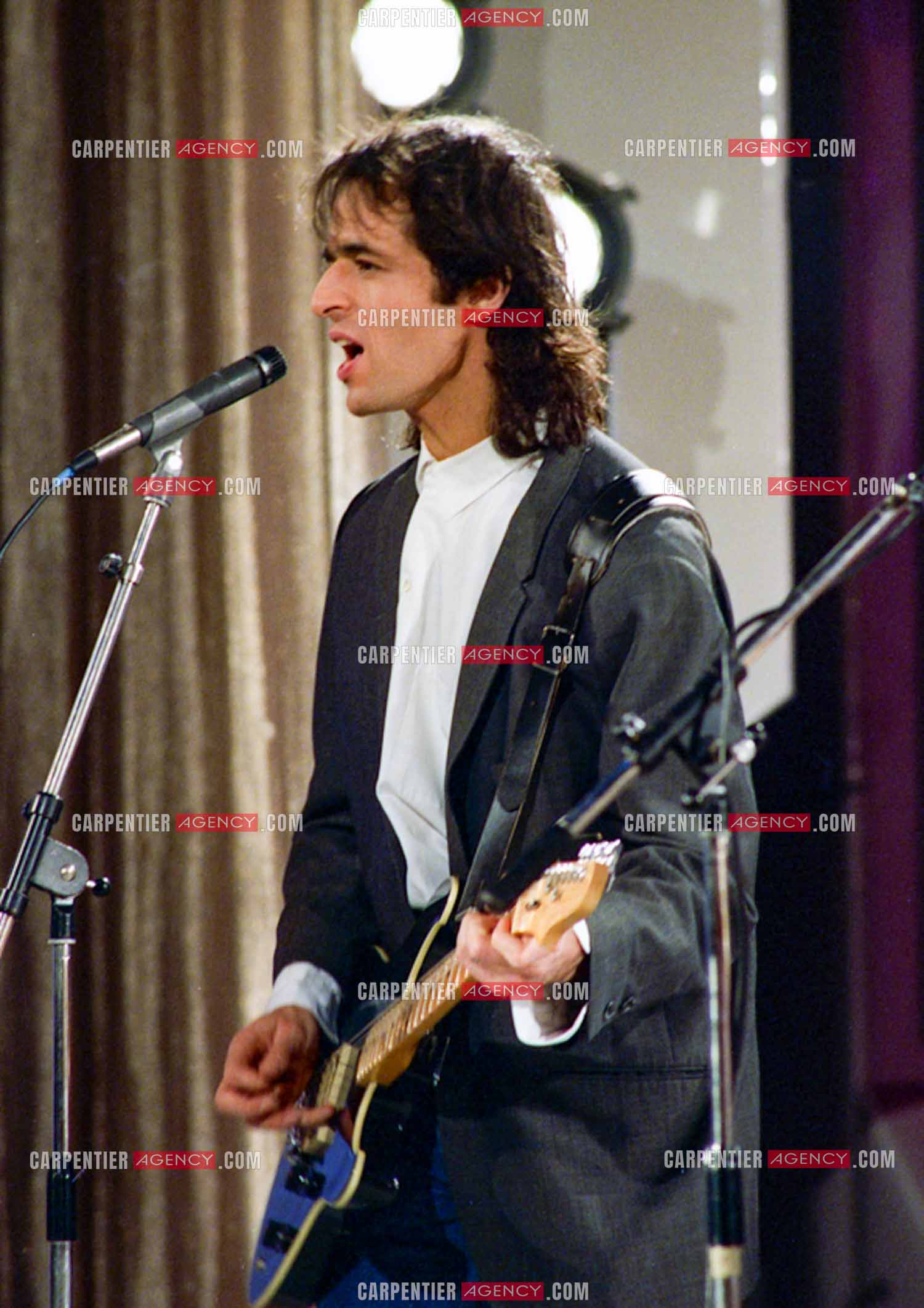 Émission “Champs Élysées“ avec comme invité Jean-Jacques Goldman le 06 Déc 1986.