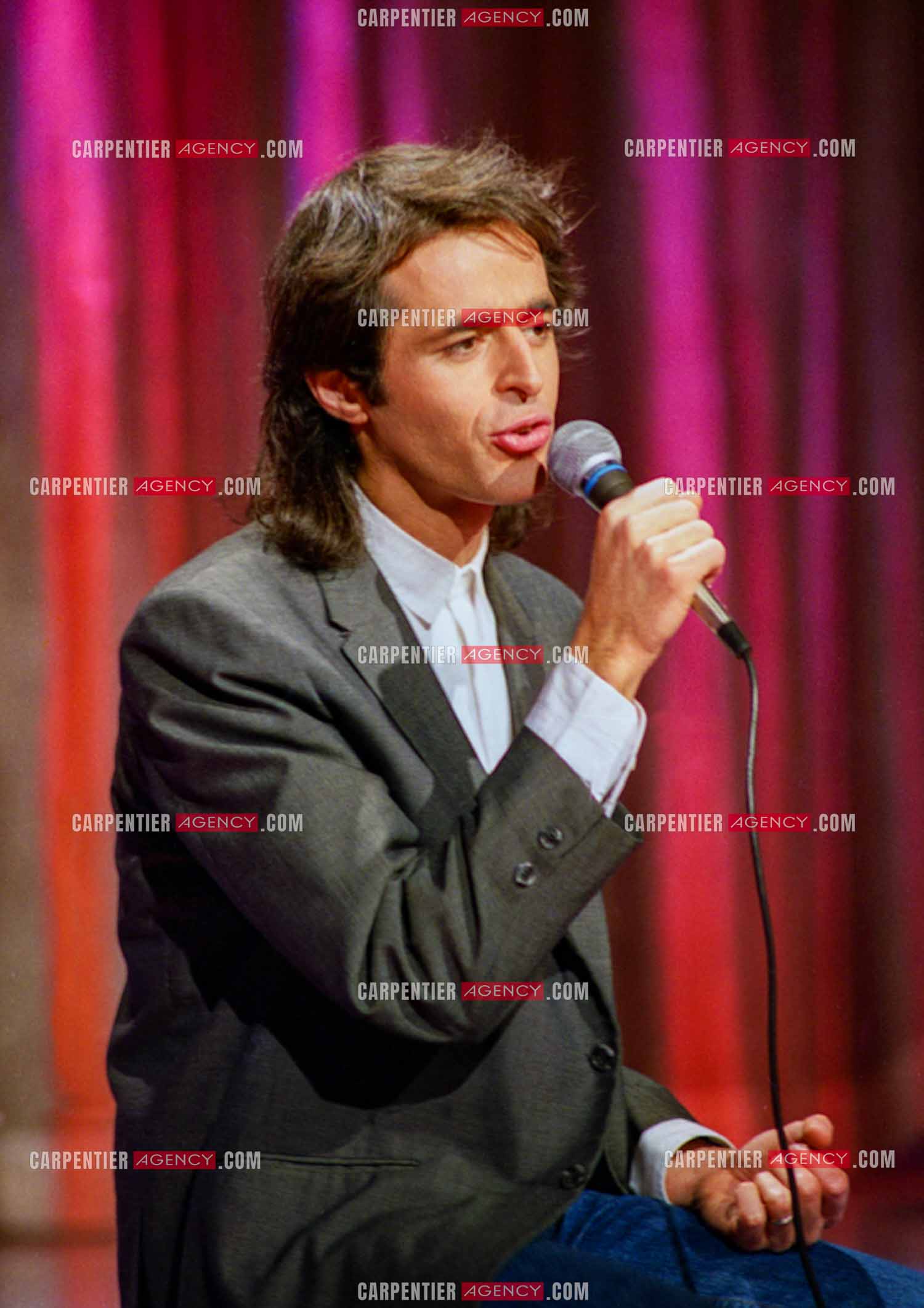 Émission “Champs Élysées“ avec comme invité Jean-Jacques Goldman le 06 Déc 1986.