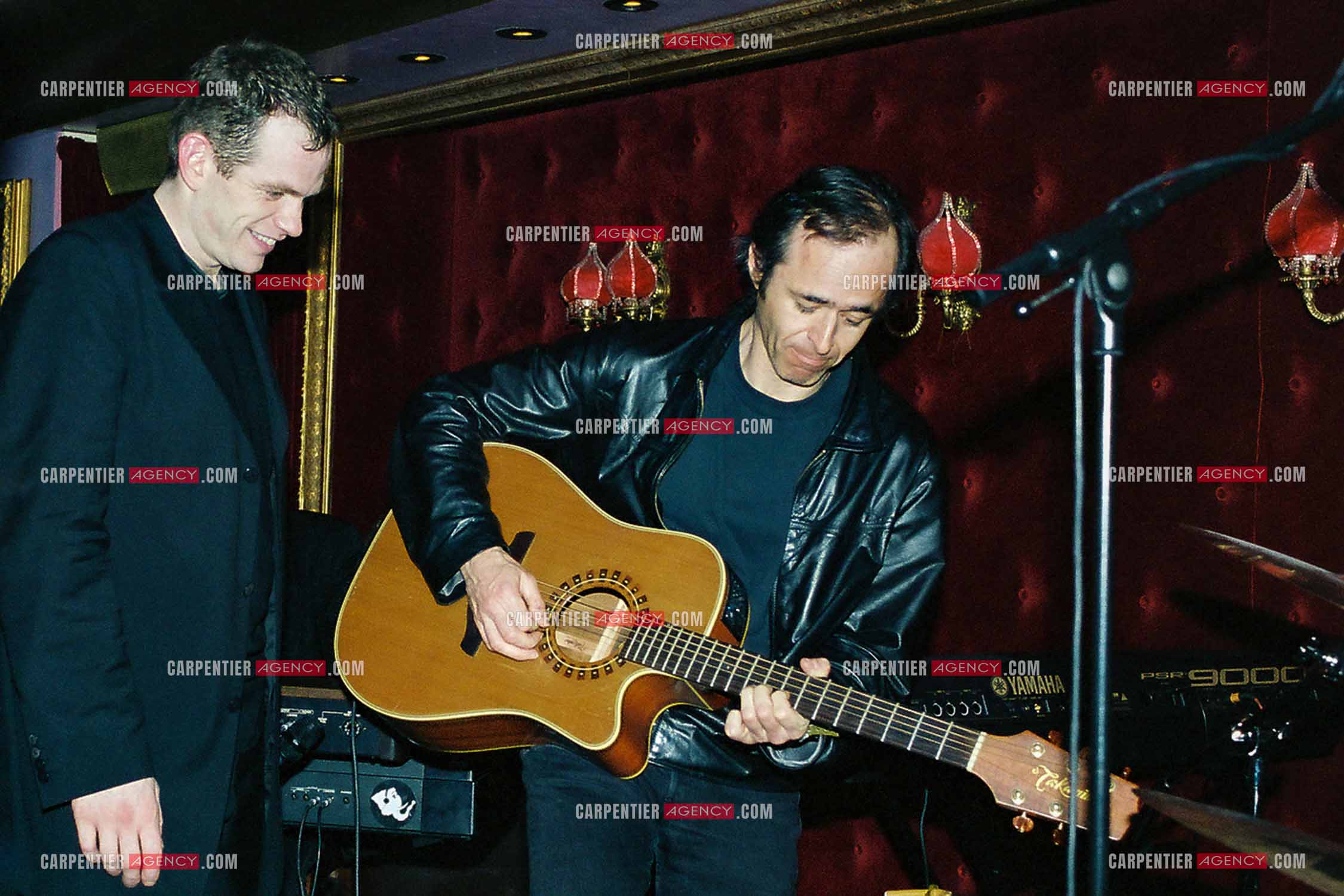Soirée privée au VIP à Paris organisée par la production Notre Dame de Paris pour le succès de la comédie musicale. Invité de cette soirée, Jean-Jacques Goldman et Garou.   ( Exclusif )