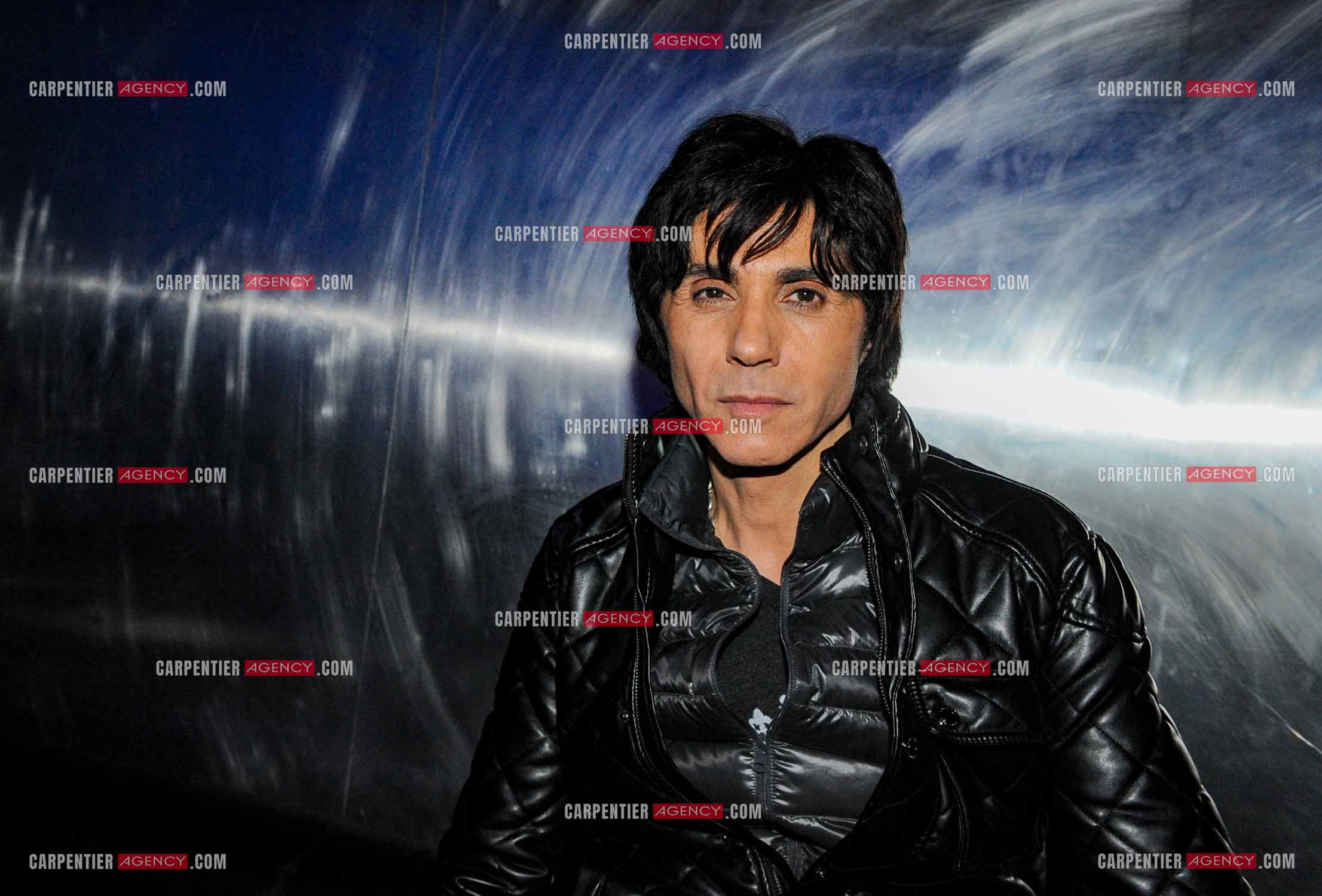 Le chanteur Jean-Luc Lahaye en concert au Bataclan.  ( Exclusif )