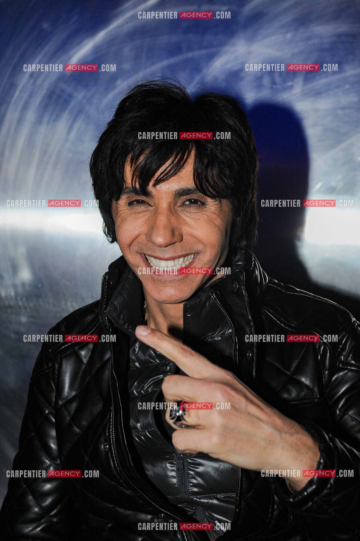 Le chanteur Jean-Luc Lahaye en concert au Bataclan.  ( Exclusif )