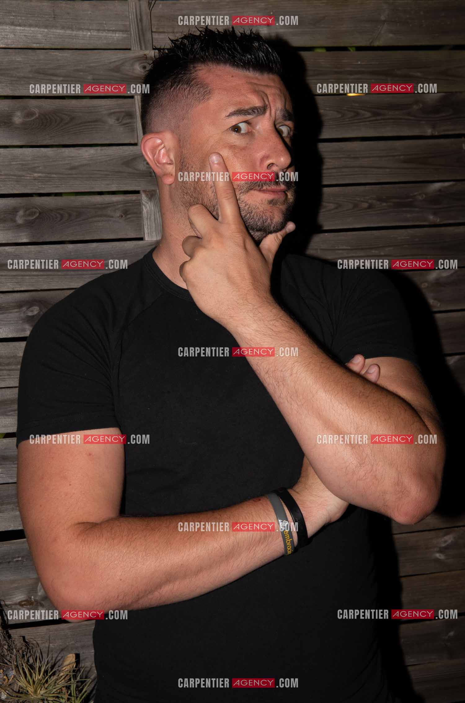 L'humoriste Anthony Joubert en tournée sur le sud de la France.  ( Exclusif )