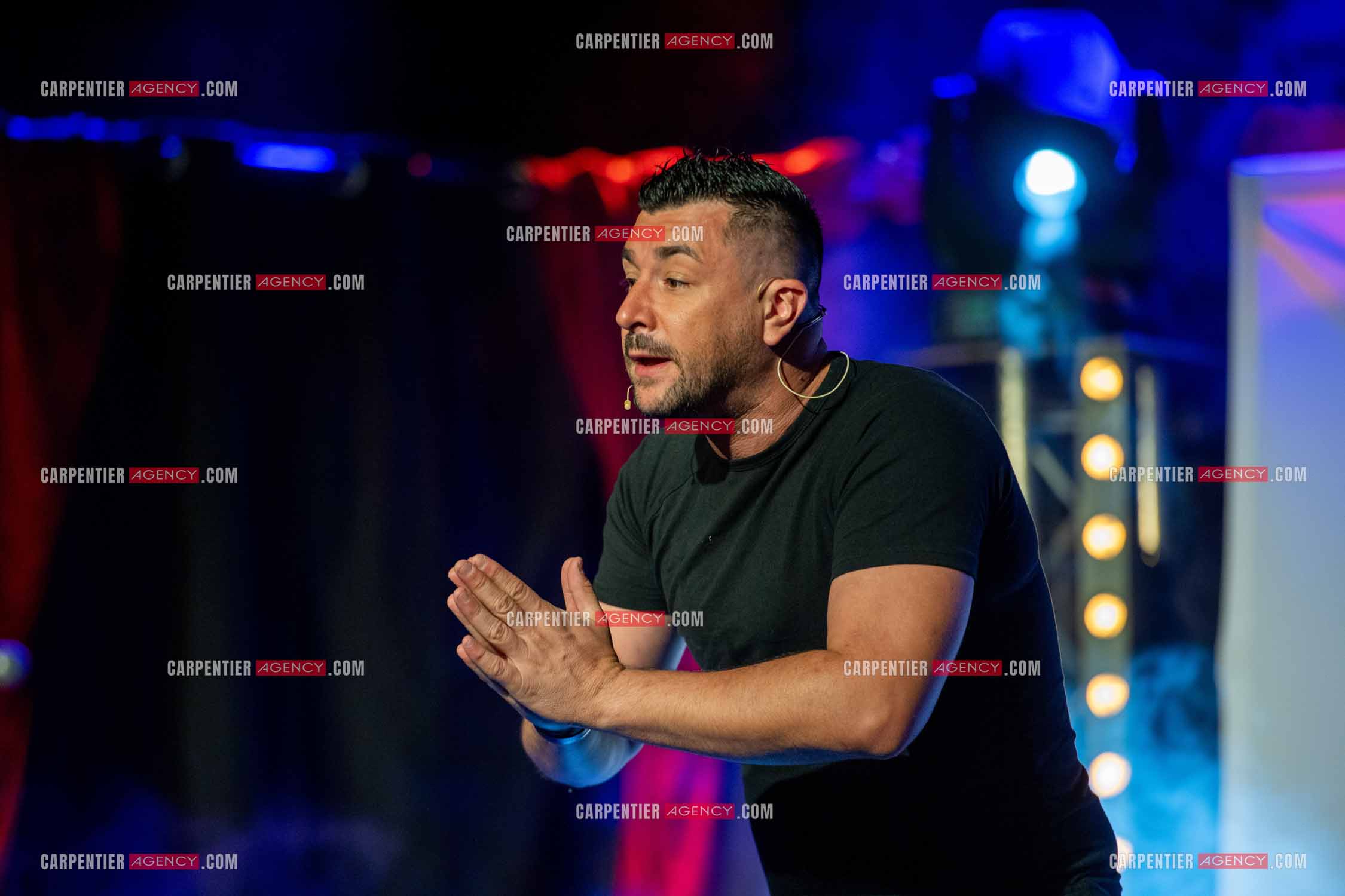 L'humoriste Anthony Joubert en tournée sur le sud de la France.  ( Exclusif )