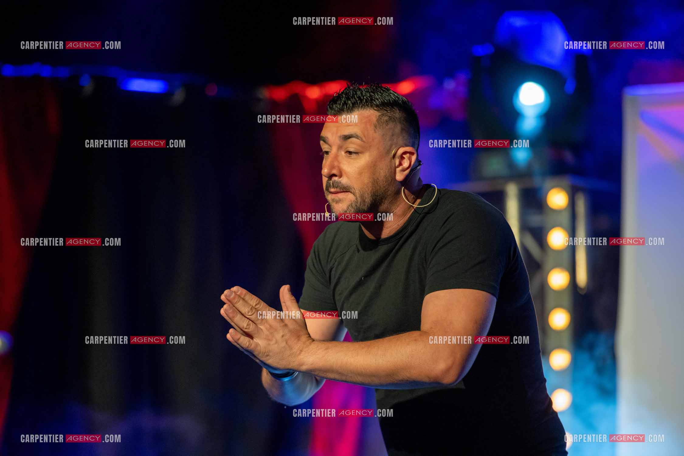 L'humoriste Anthony Joubert en tournée sur le sud de la France.  ( Exclusif )