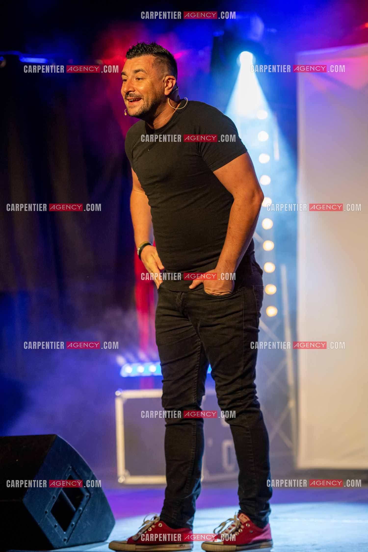 L'humoriste Anthony Joubert en tournée sur le sud de la France.  ( Exclusif )