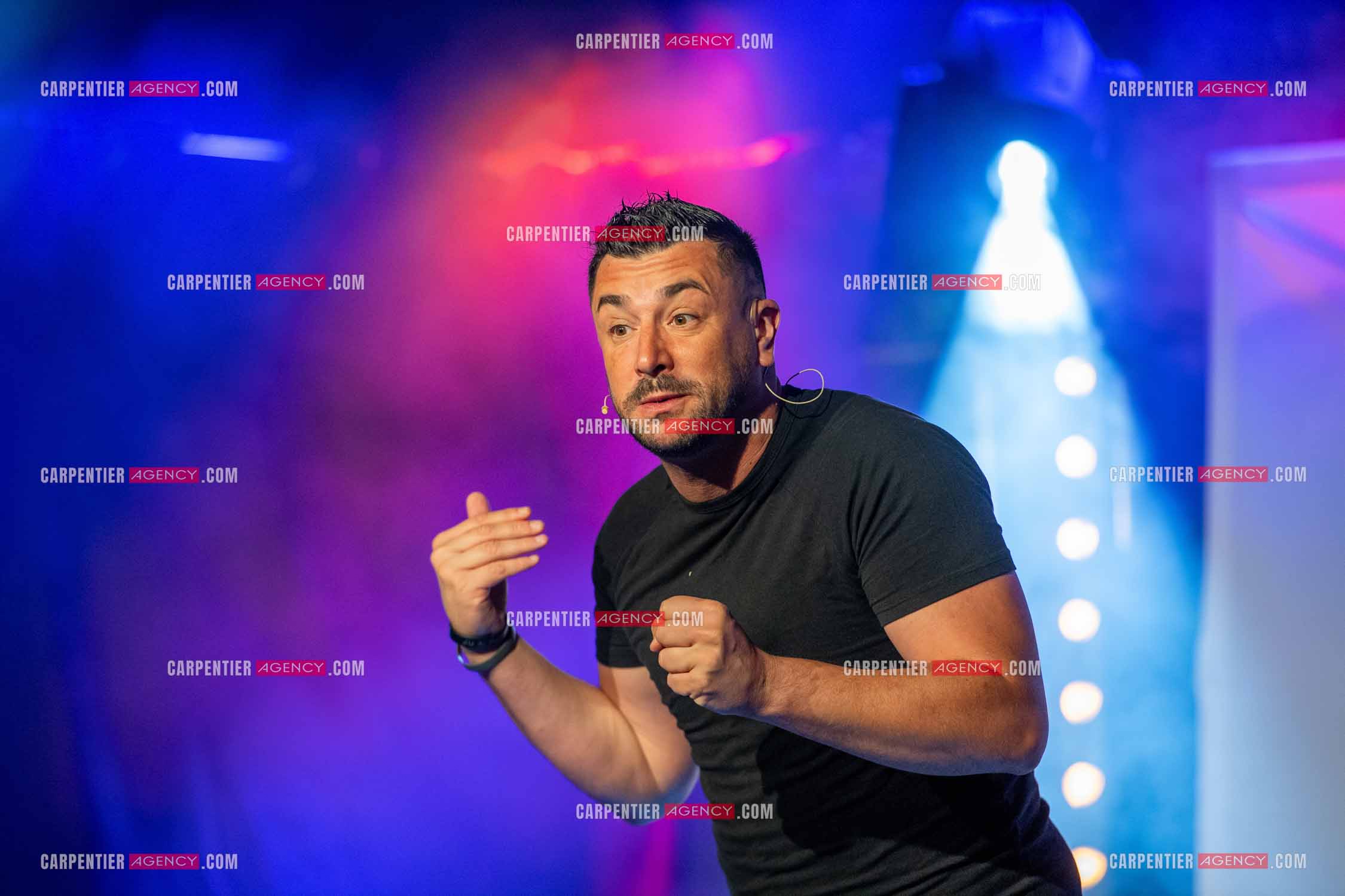 L'humoriste Anthony Joubert en tournée sur le sud de la France.  ( Exclusif )