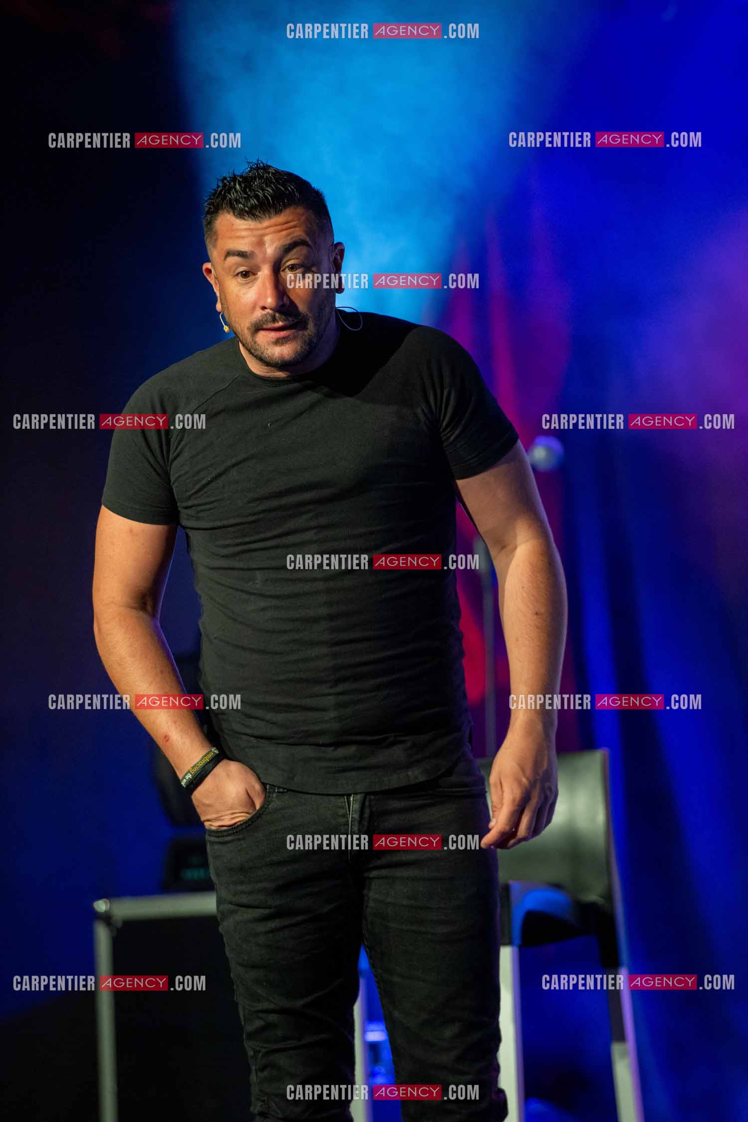 L'humoriste Anthony Joubert en tournée sur le sud de la France.  ( Exclusif )