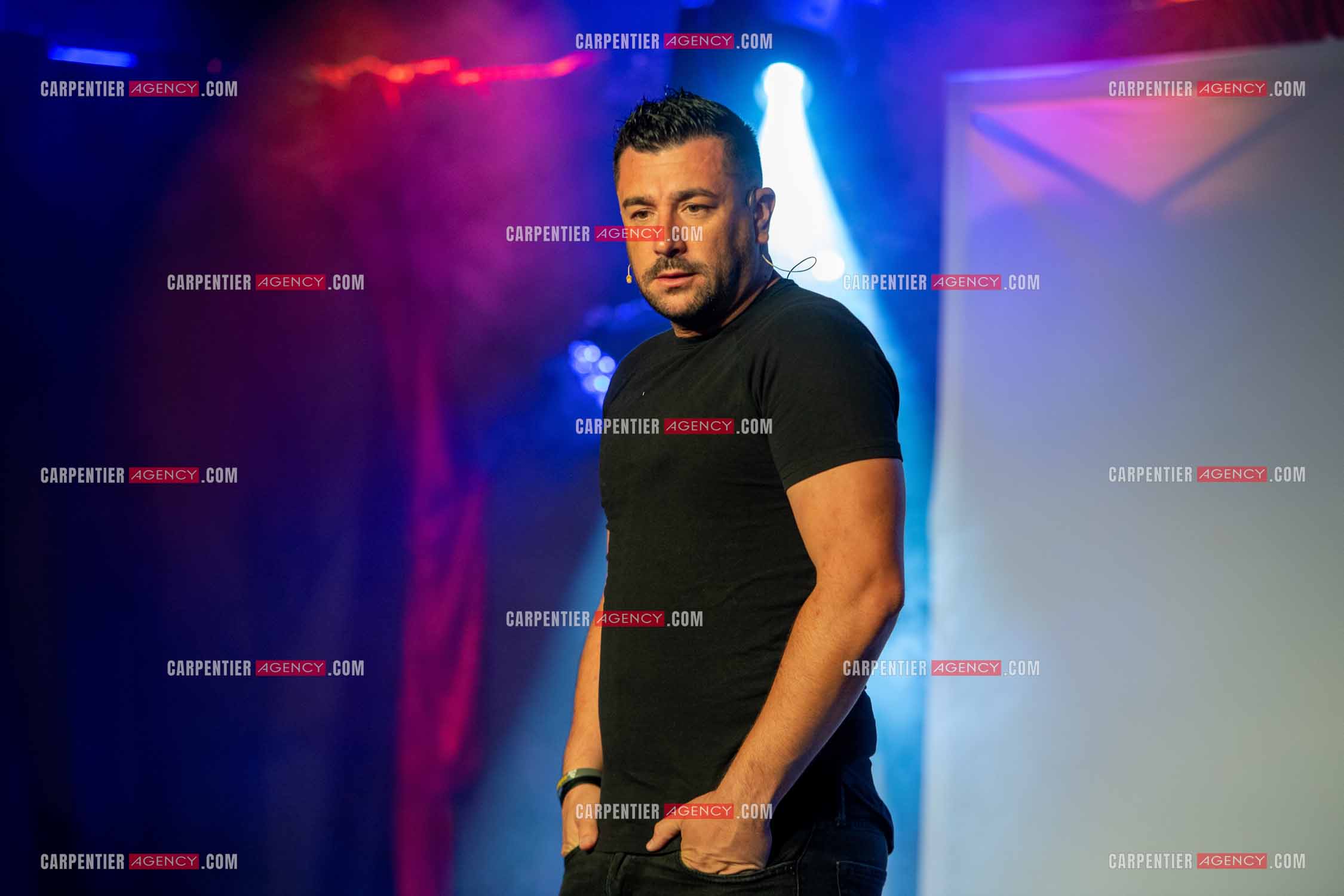 L'humoriste Anthony Joubert en tournée sur le sud de la France.  ( Exclusif )