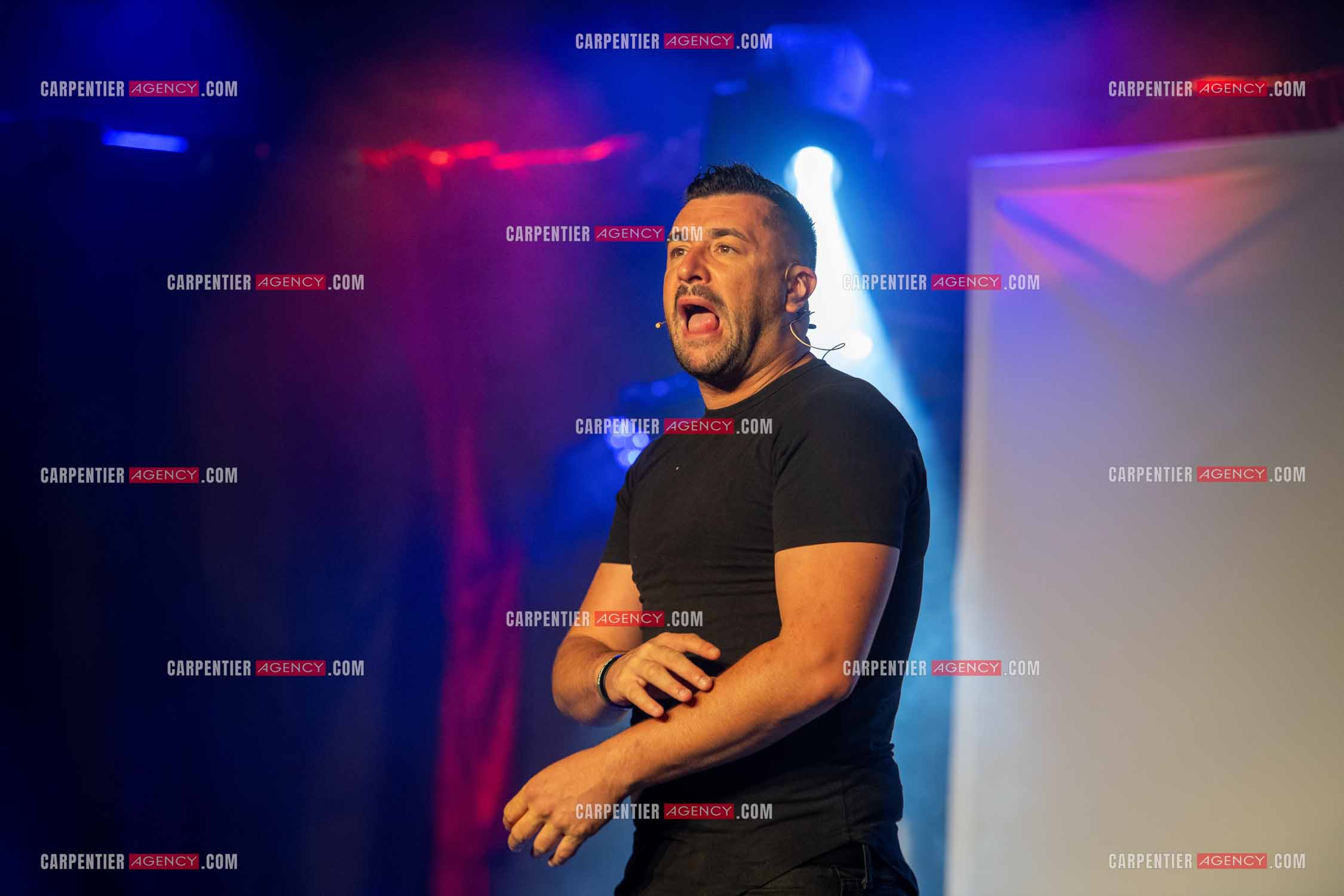 L'humoriste Anthony Joubert en tournée sur le sud de la France.  ( Exclusif )