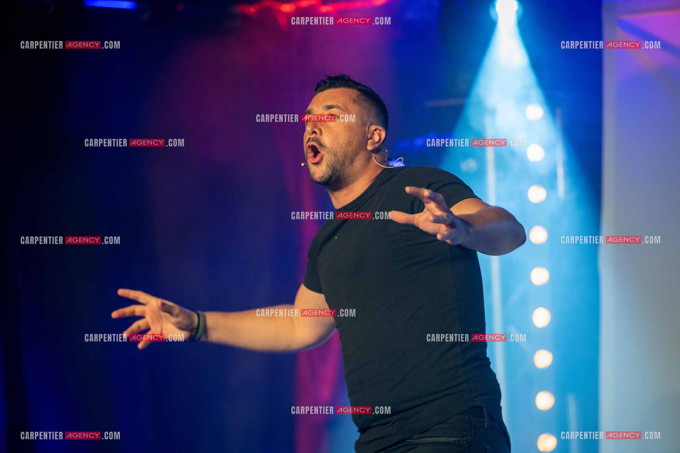 L'humoriste Anthony Joubert en tournée sur le sud de la France.  ( Exclusif )