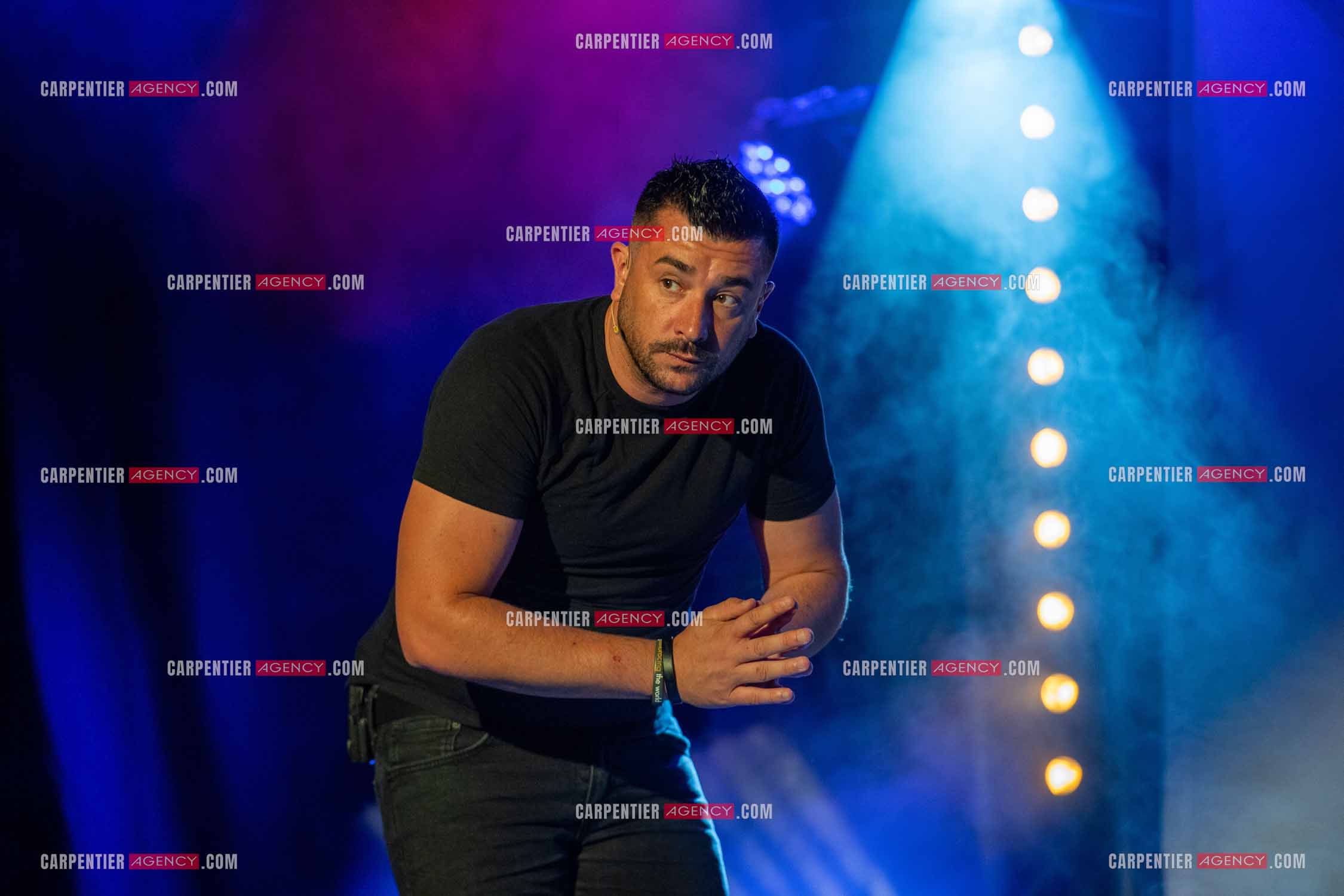 L'humoriste Anthony Joubert en tournée sur le sud de la France.  ( Exclusif )