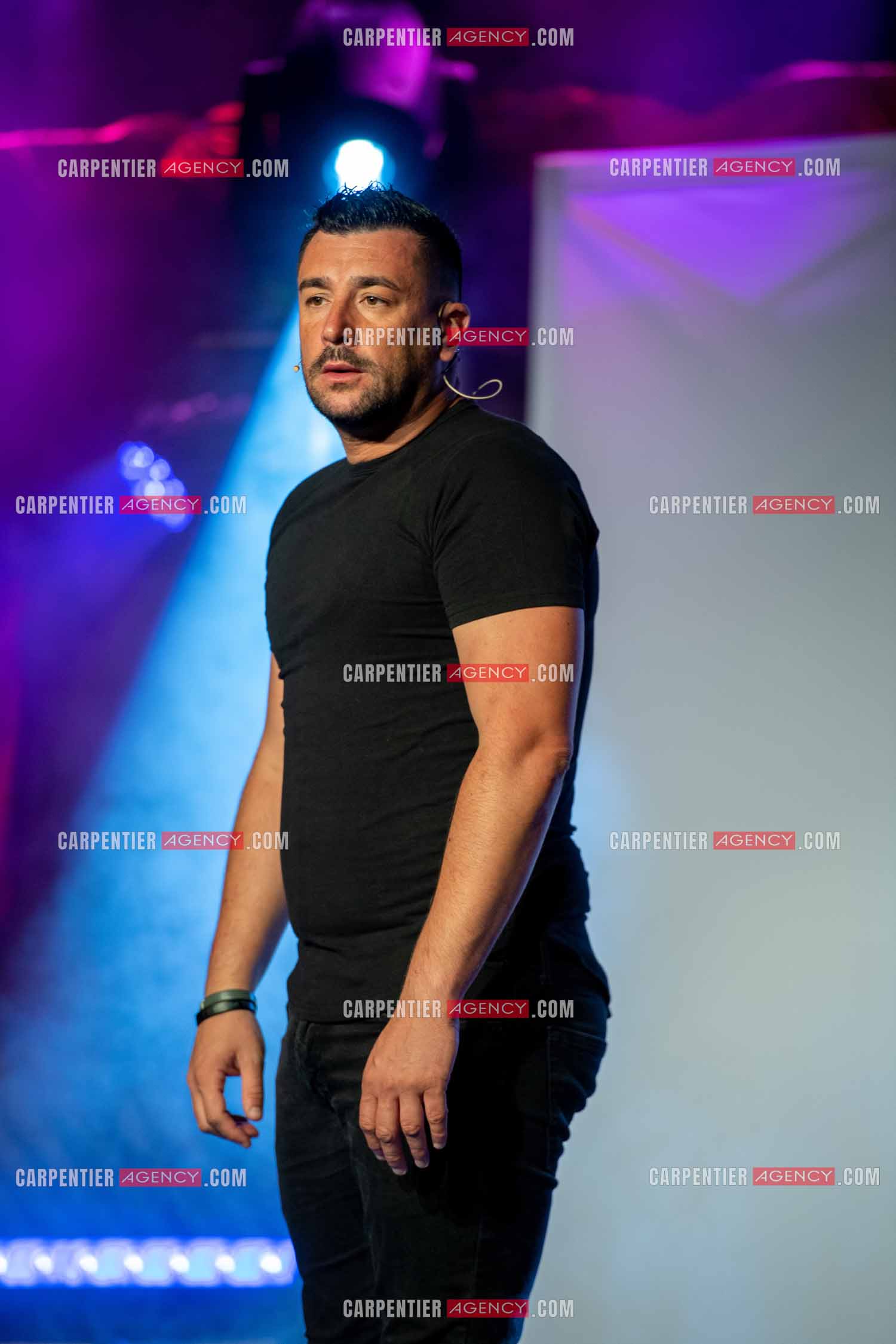 L'humoriste Anthony Joubert en tournée sur le sud de la France.  ( Exclusif )