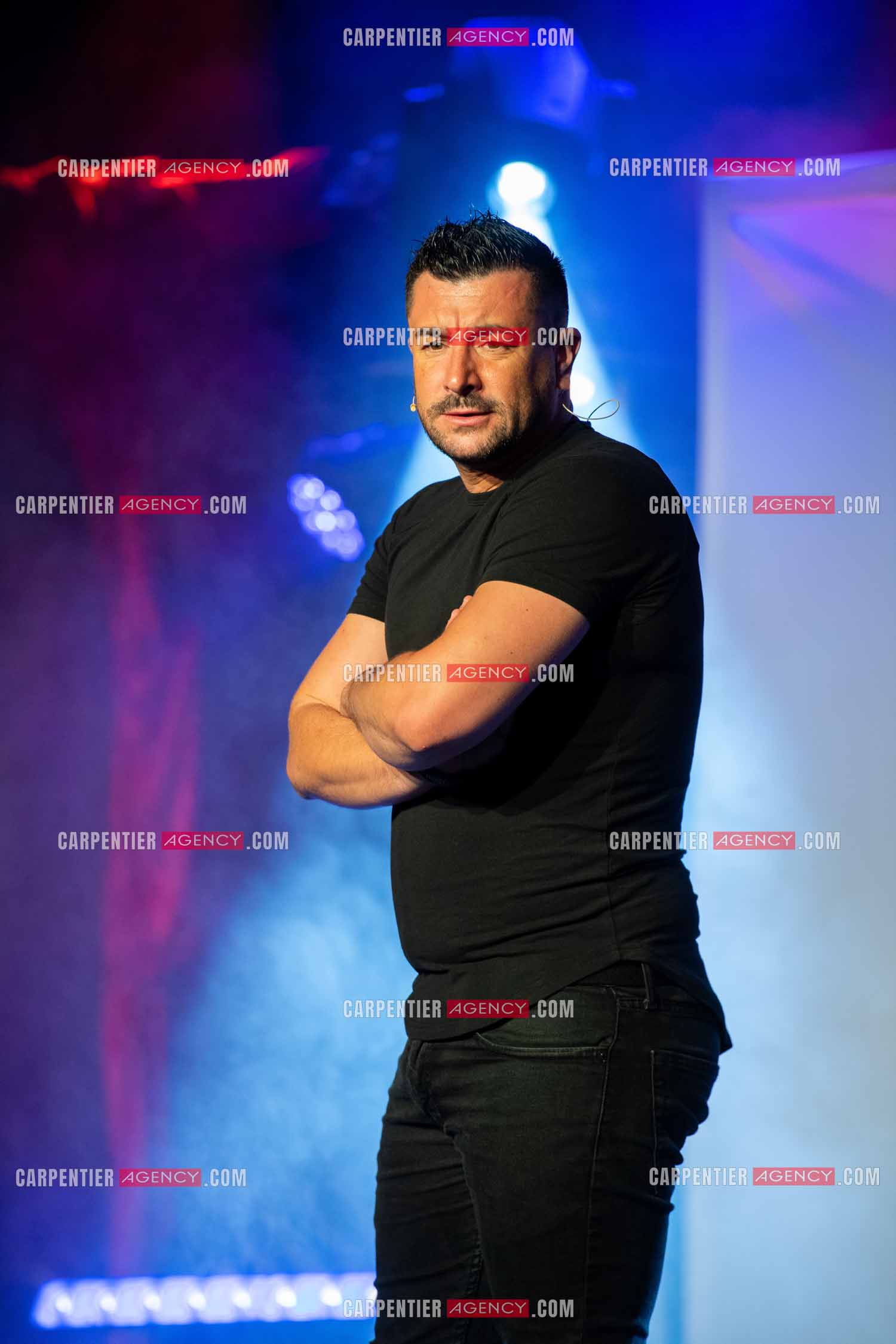 L'humoriste Anthony Joubert en tournée sur le sud de la France.  ( Exclusif )