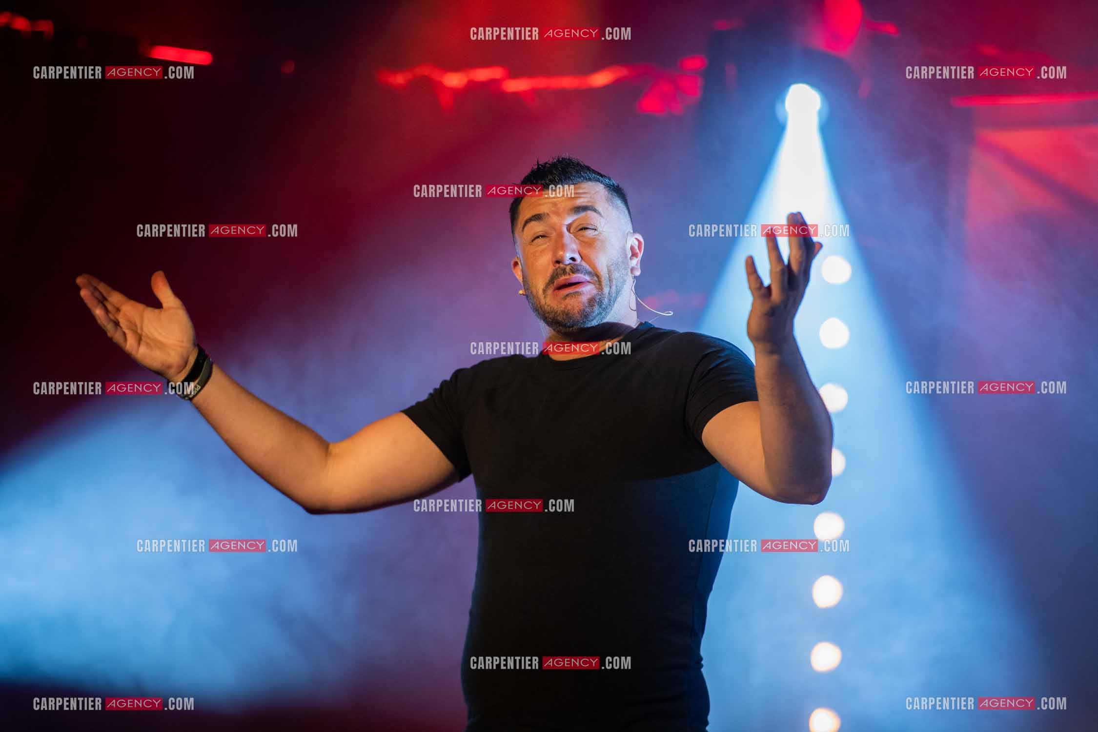 L'humoriste Anthony Joubert en tournée sur le sud de la France.  ( Exclusif )