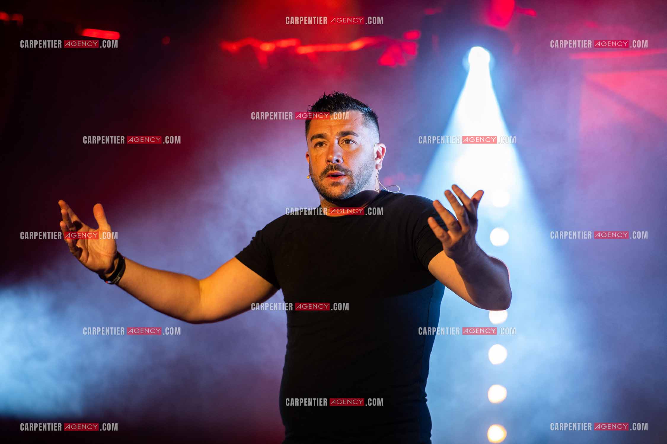 L'humoriste Anthony Joubert en tournée sur le sud de la France.  ( Exclusif )