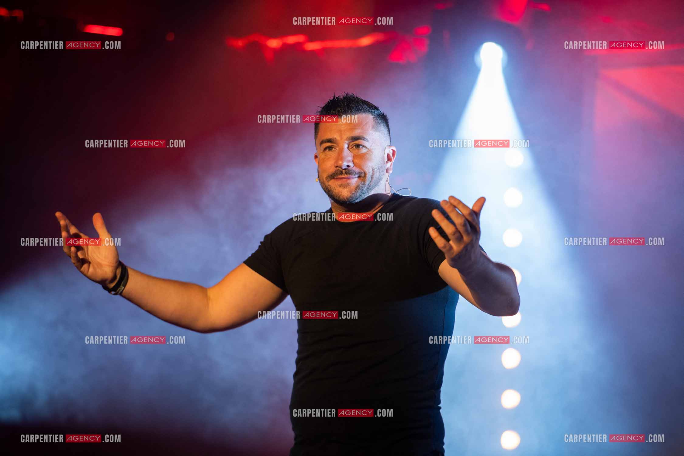 L'humoriste Anthony Joubert en tournée sur le sud de la France.  ( Exclusif )