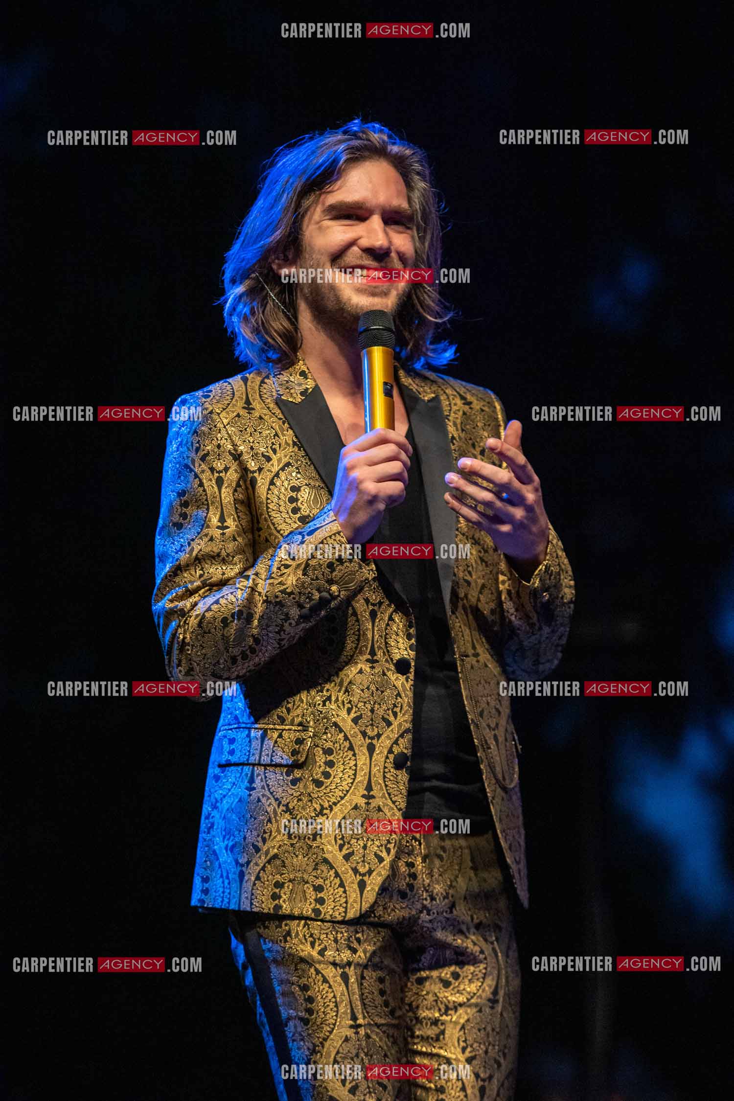 Le ténor Amaury Vassili en concert piano voix au Festival de Sanary.   ( Exclusif )