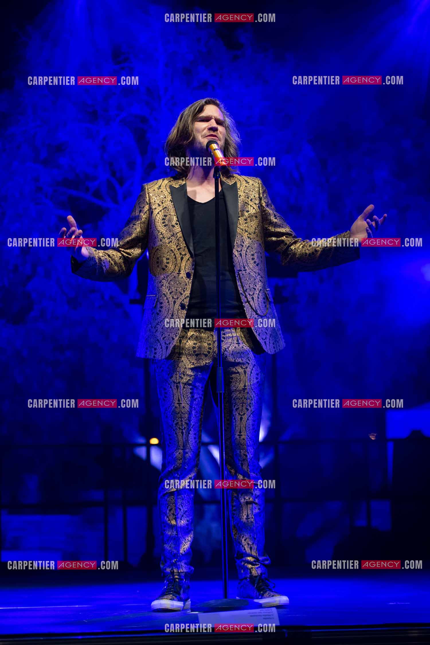 Le ténor Amaury Vassili en concert piano voix au Festival de Sanary.   ( Exclusif )