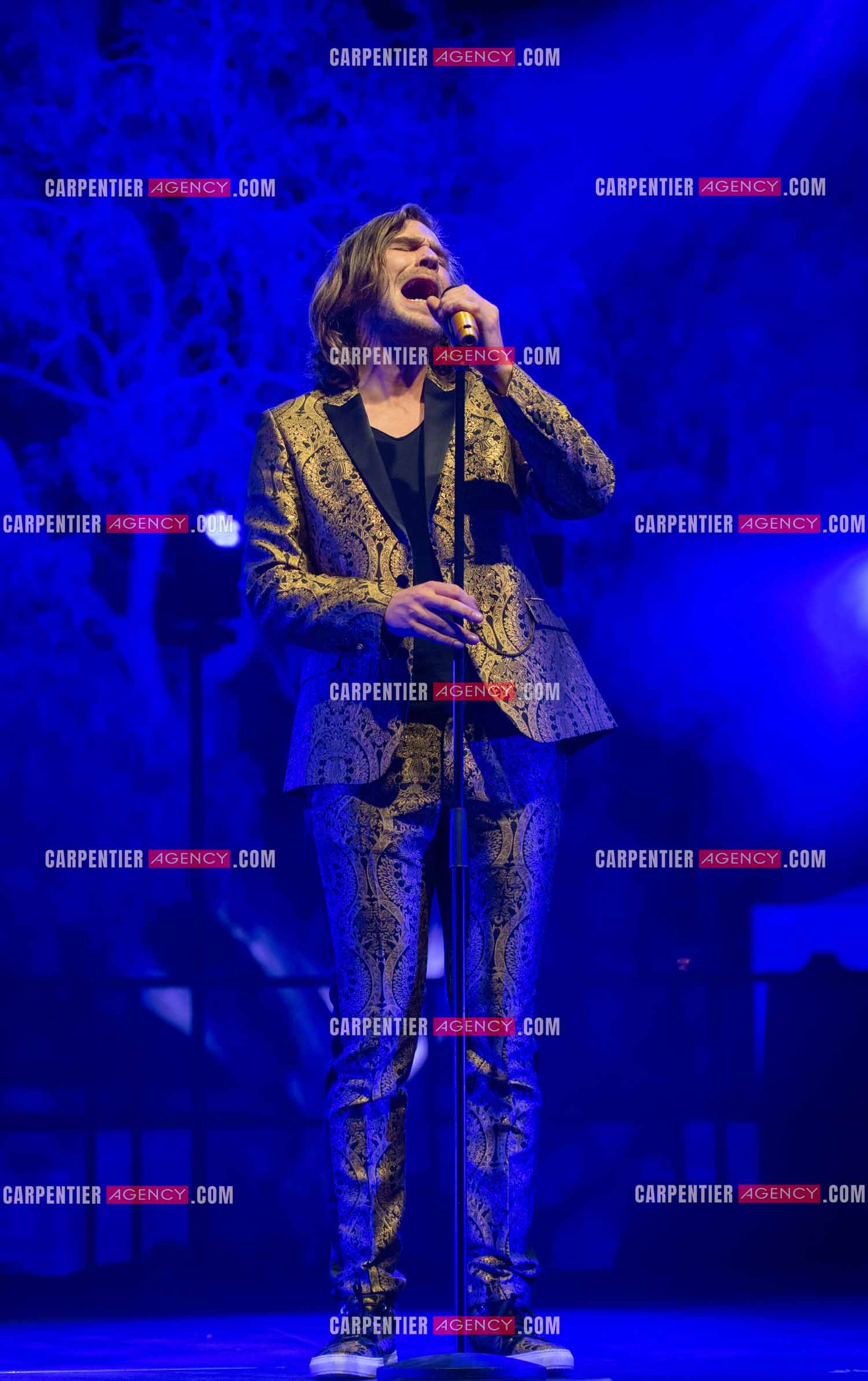 Le ténor Amaury Vassili en concert piano voix au Festival de Sanary.   ( Exclusif )