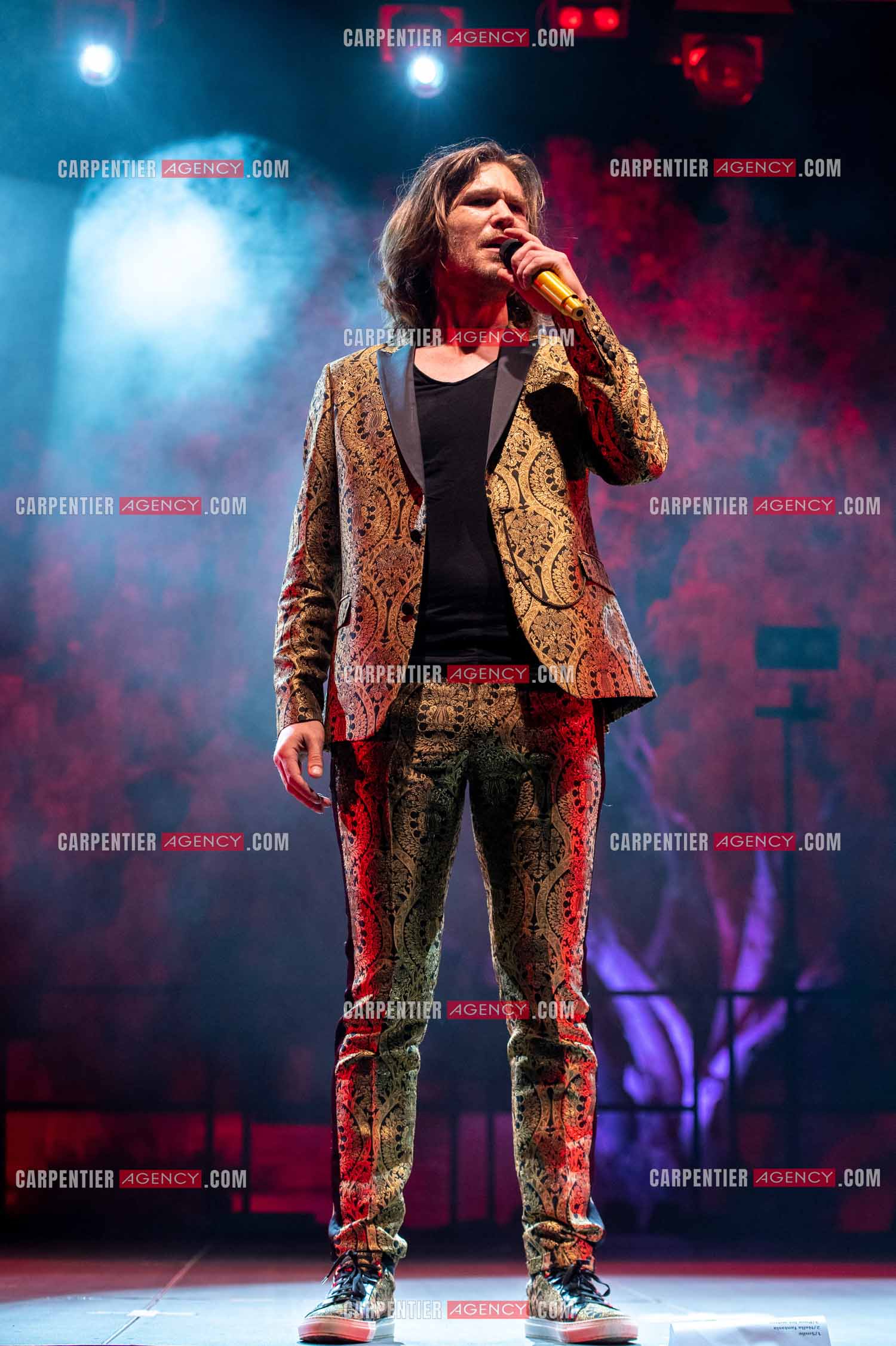 Le ténor Amaury Vassili en concert piano voix au Festival de Sanary.   ( Exclusif )