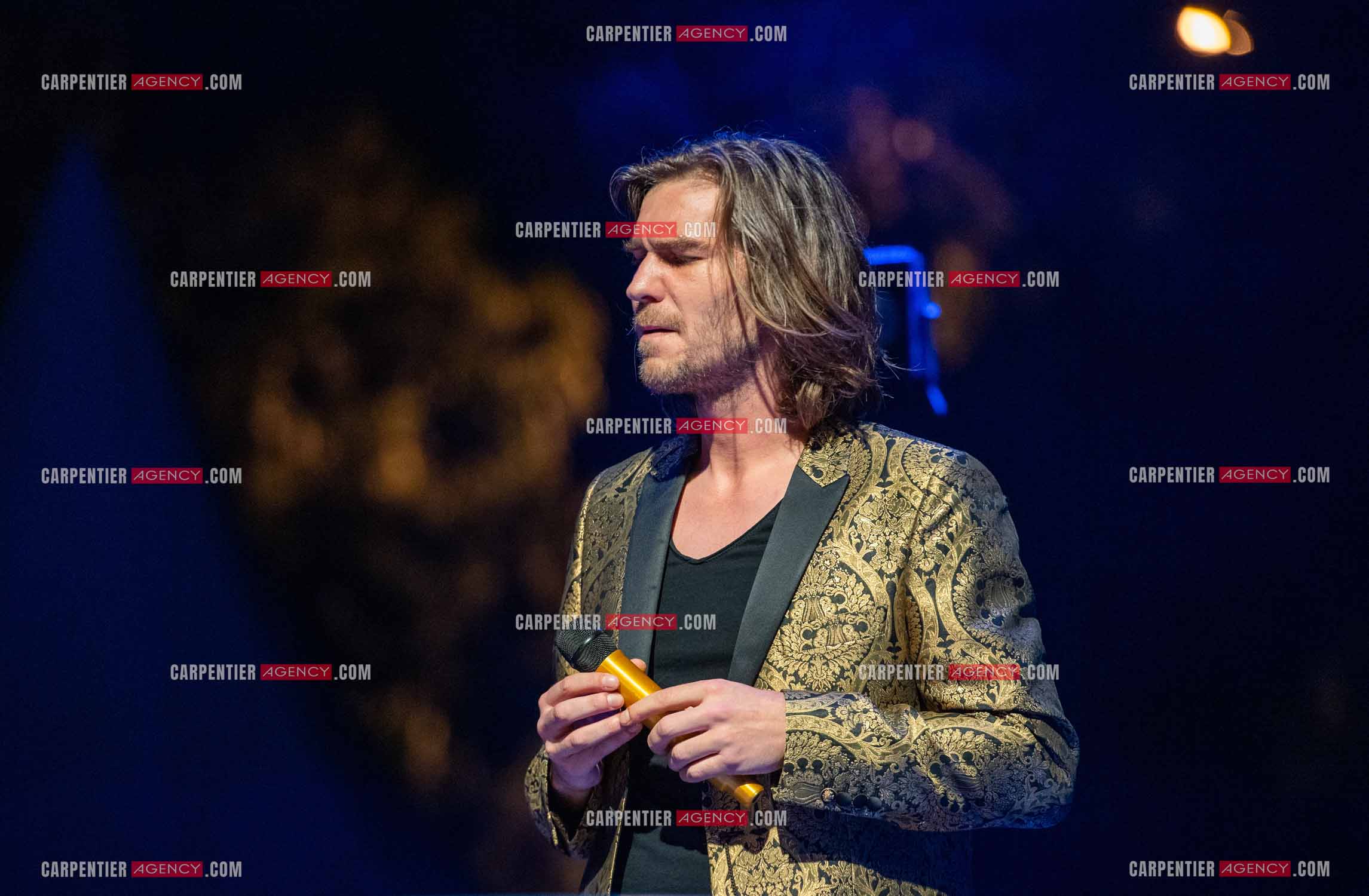 Le ténor Amaury Vassili en concert piano voix au Festival de Sanary.   ( Exclusif )