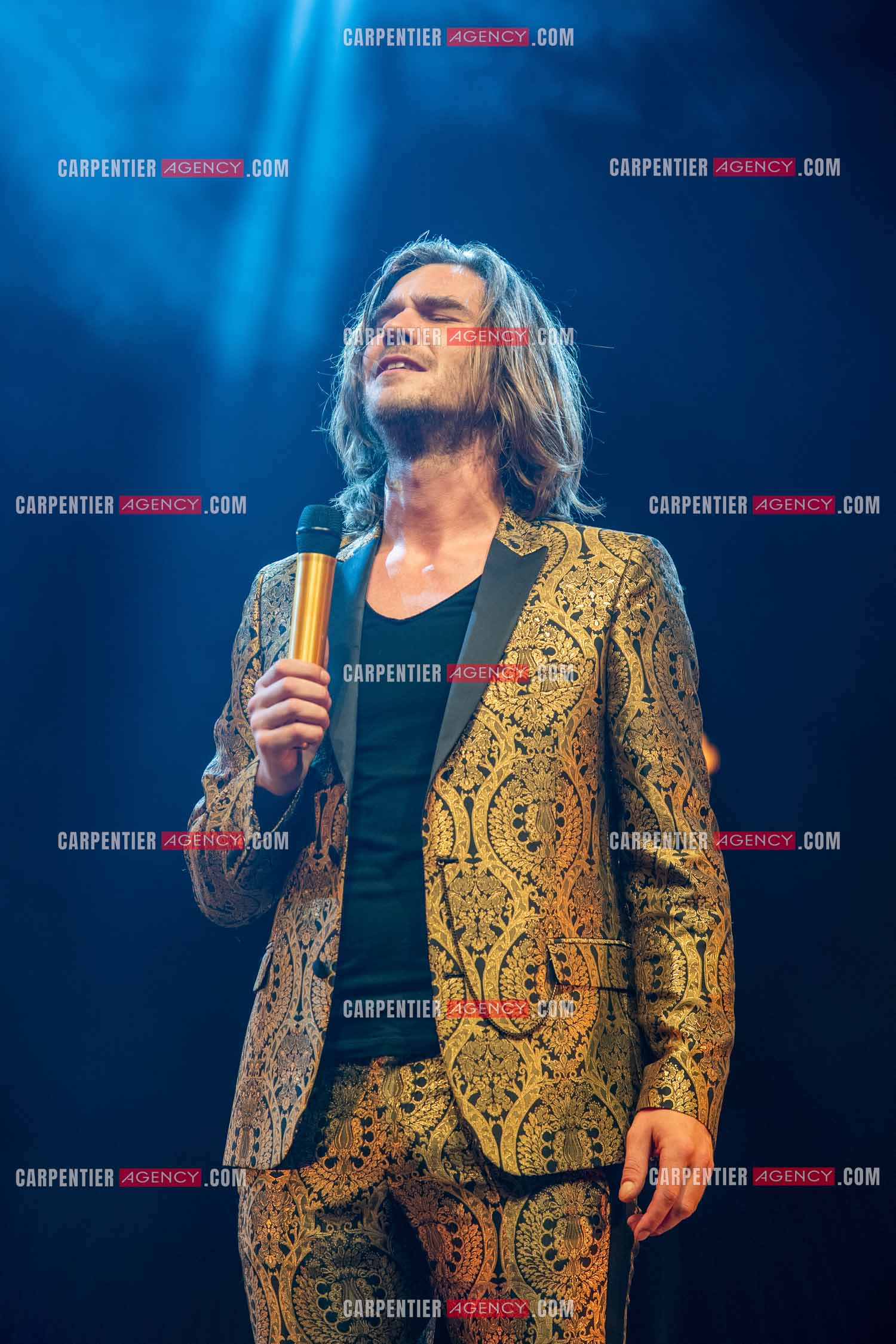 Le ténor Amaury Vassili en concert piano voix au Festival de Sanary.   ( Exclusif )