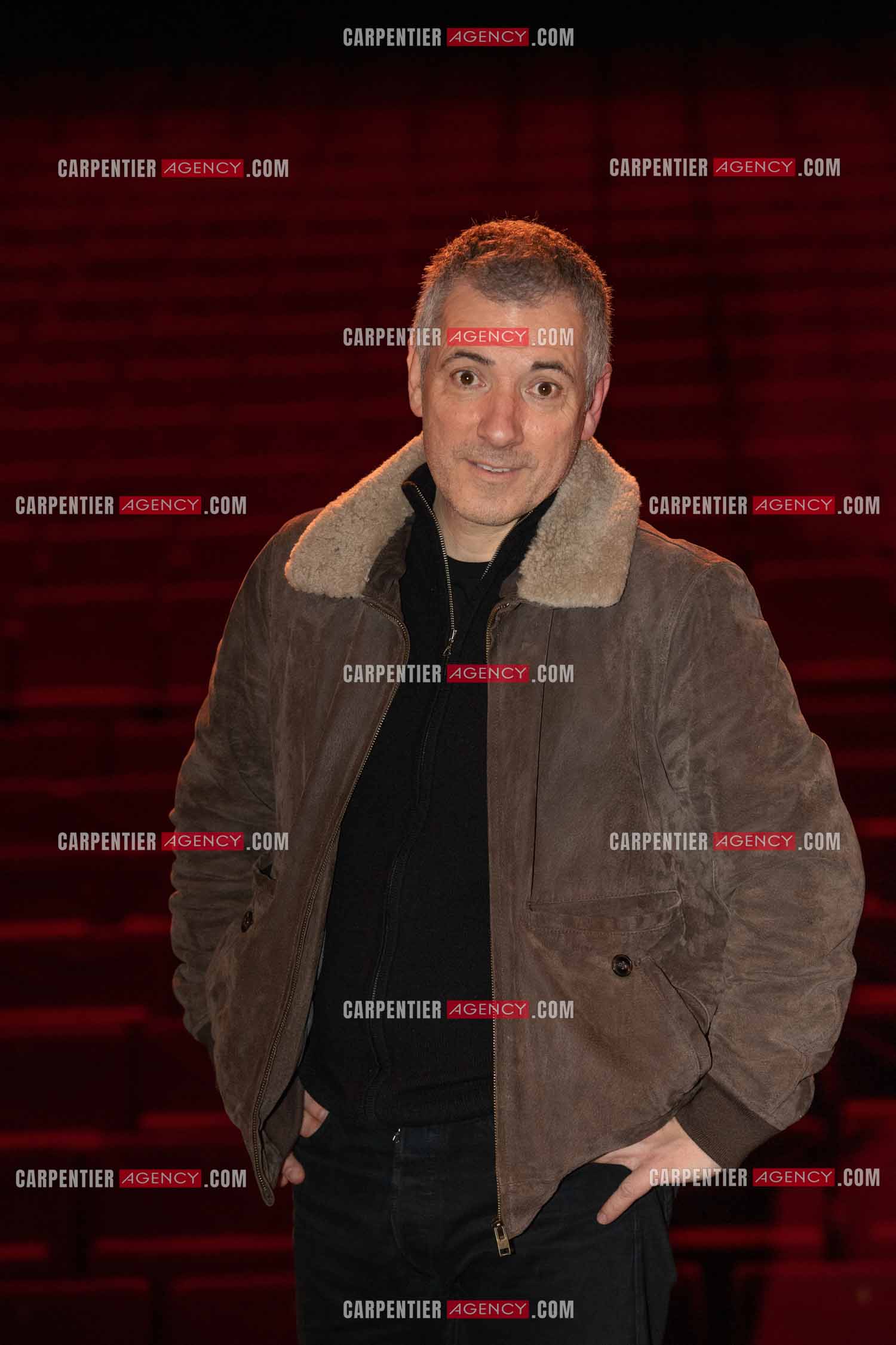 L'acteur Bruno Putzulu au théâtre Toursky a Marseille pour jouer sa pièce “ LES RITALS “.     ( Exclusif )
