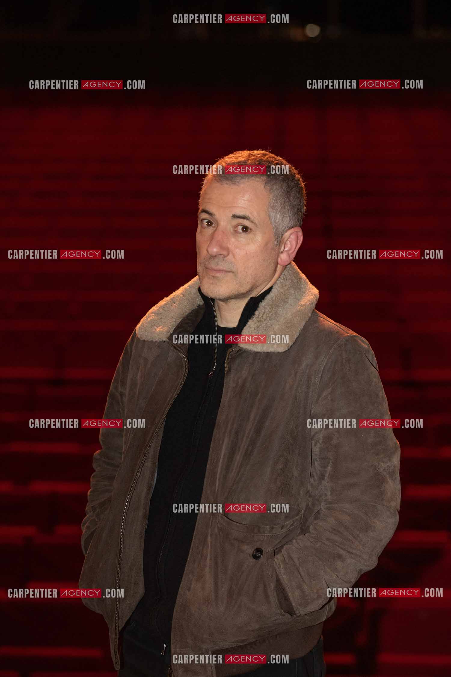 L'acteur Bruno Putzulu au théâtre Toursky a Marseille pour jouer sa pièce “ LES RITALS “.     ( Exclusif )