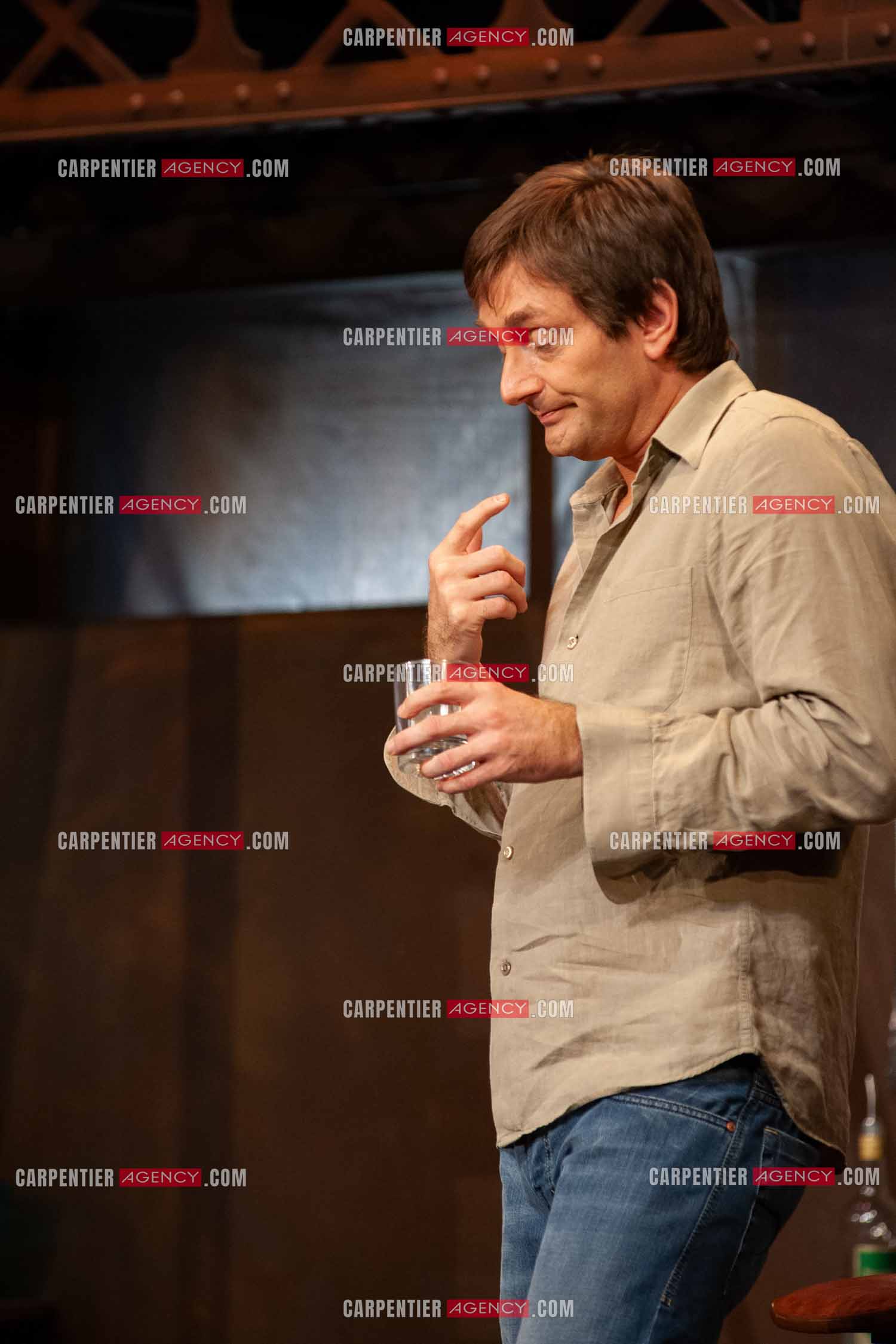 Pierre Palmade au  théâtre Fontaine pour la pièce “ LE COMIQUE “.