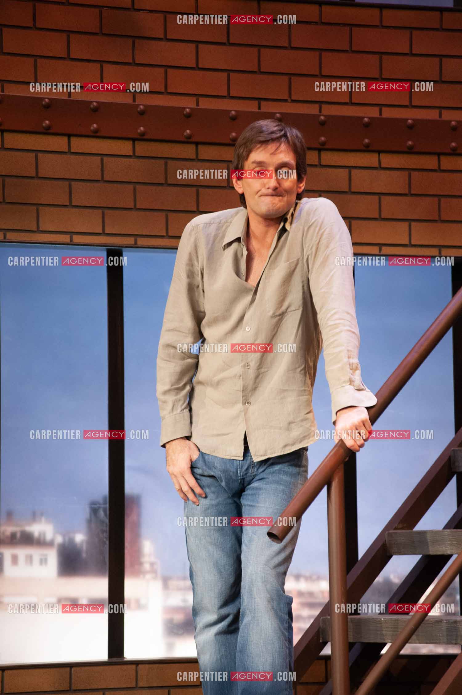 Pierre Palmade au  théâtre Fontaine pour la pièce “ LE COMIQUE “.