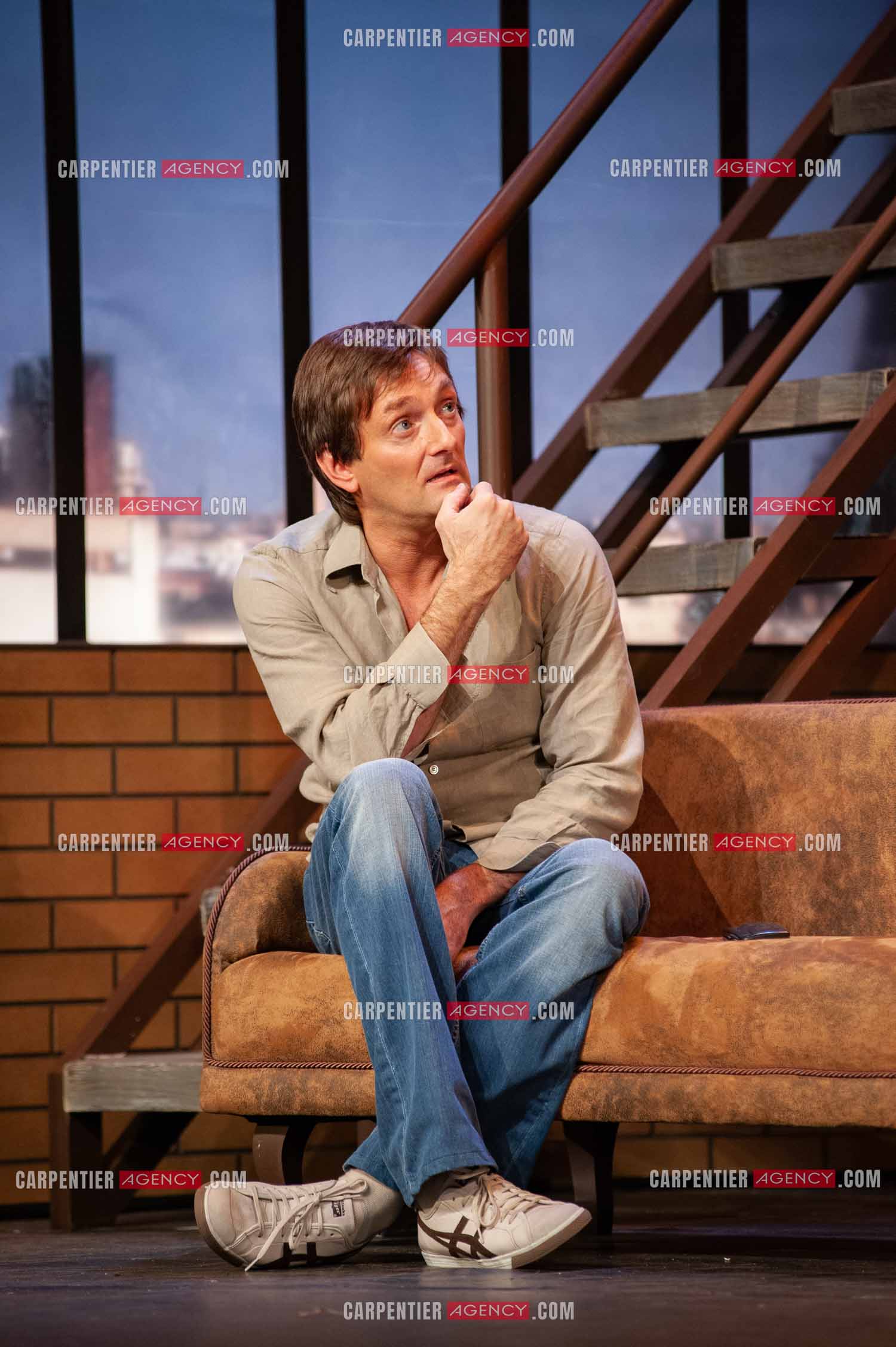 Pierre Palmade au  théâtre Fontaine pour la pièce “ LE COMIQUE “.