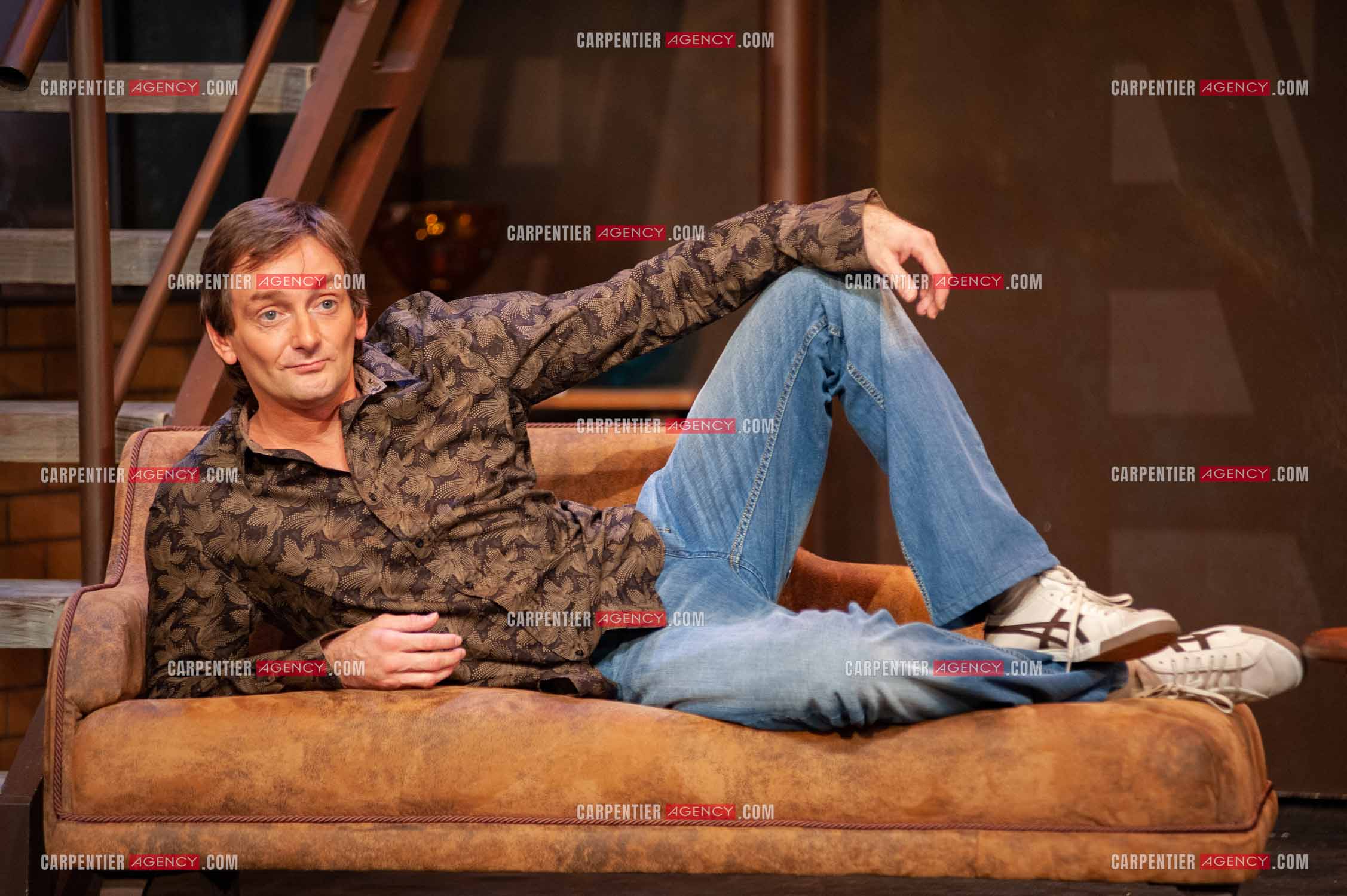 Pierre Palmade au  théâtre Fontaine pour la pièce “ LE COMIQUE “.