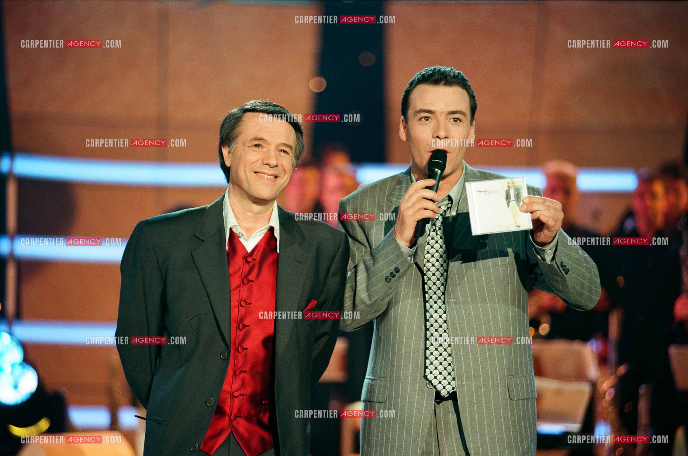 Le chanteur Salvatore Adamo invité de l'émission “ FA SI LA CHANTER “ présentée par Pascal Brunner.     ( Exclusif )