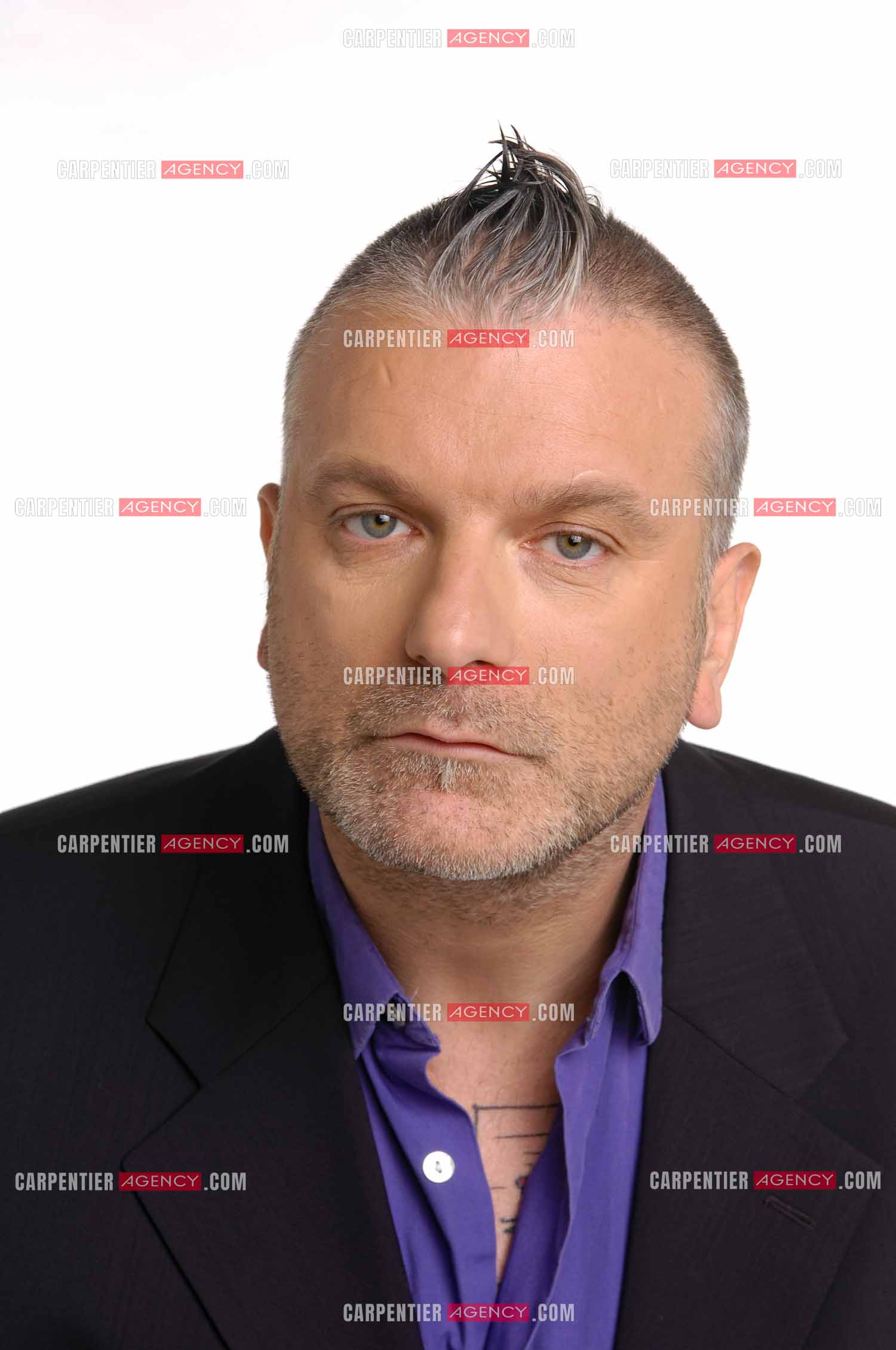 Le chanteur Sanseverino.     ( Exclusif )