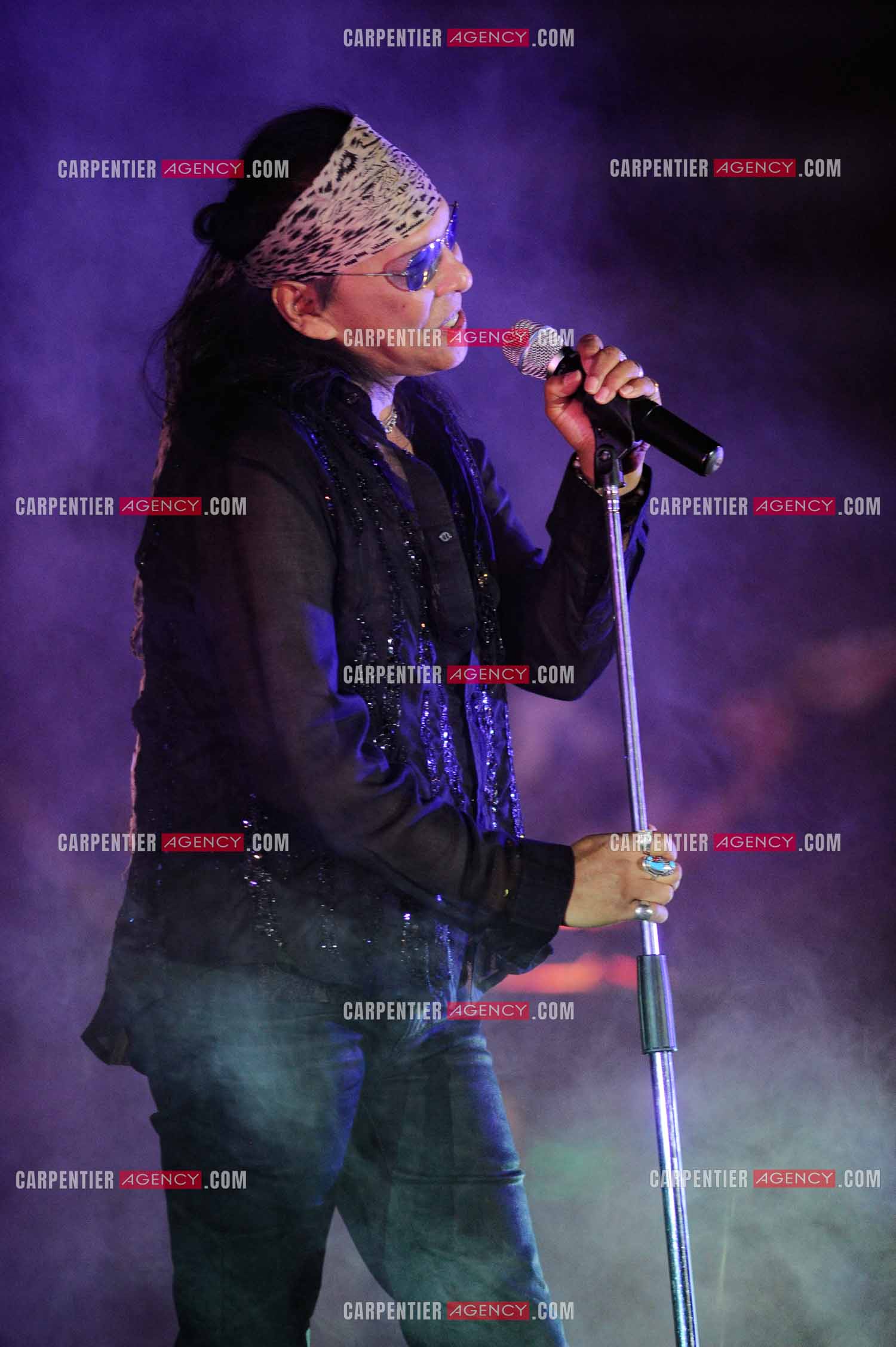 Le chanteur Shake en concert à Palavas.      ( Exclusif )