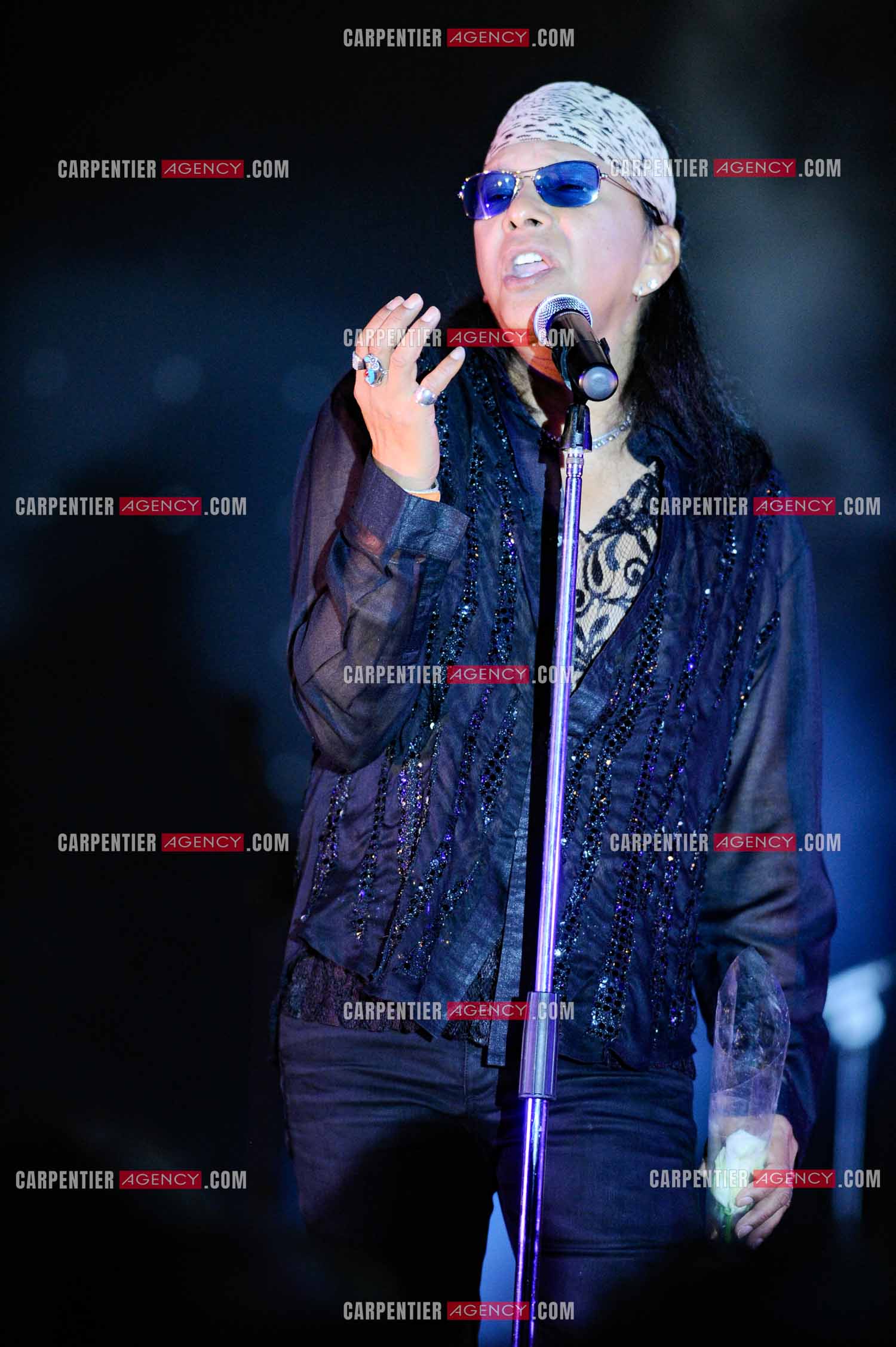 Le chanteur Shake en concert à Palavas.      ( Exclusif )