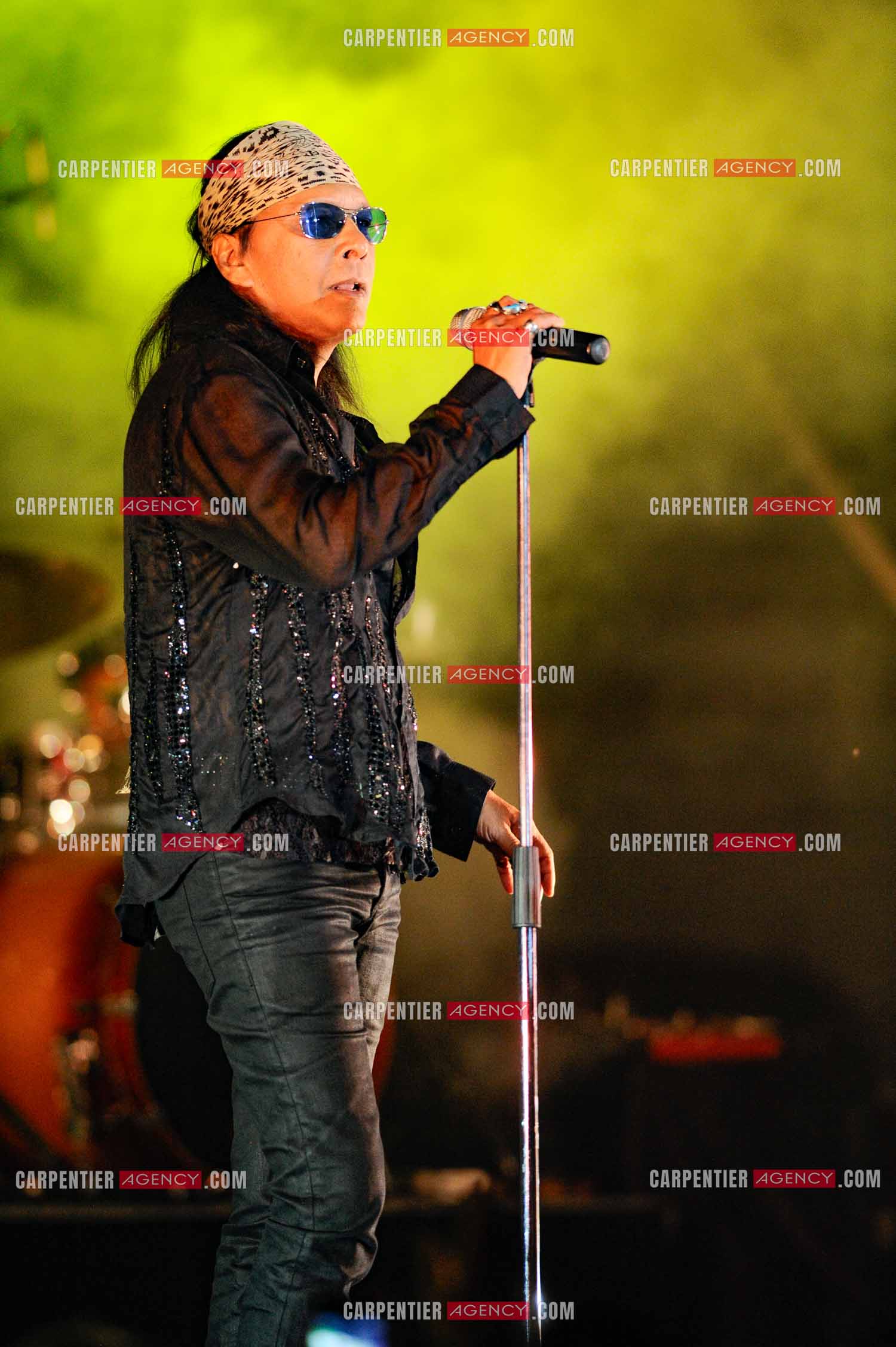 Le chanteur Shake en concert à Palavas.      ( Exclusif )